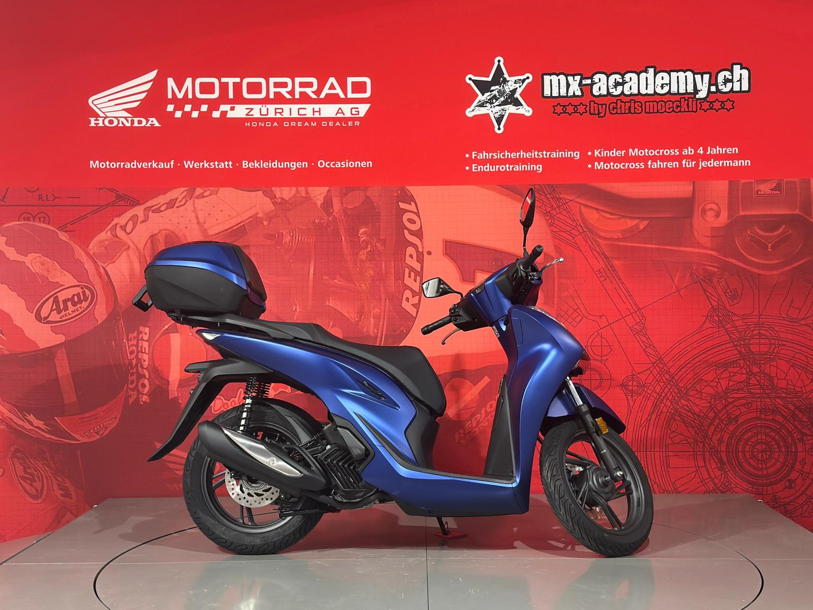 HONDA SH 125**Matte Pearl Pacific Blue*-showroom-element-1