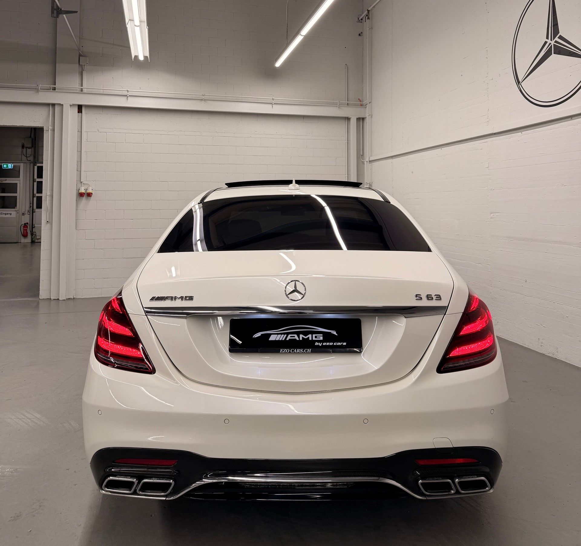 MERCEDES-BENZ S 63 AMG L 4Matic+ 9G-Tronic White Black Performance-image-7