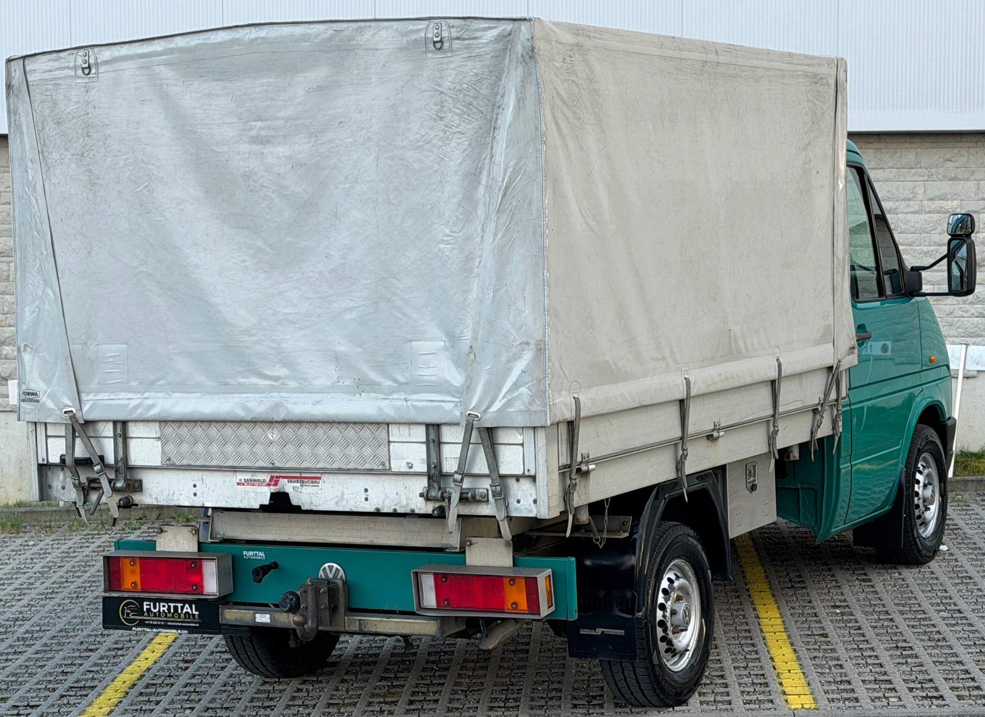 VW LT 35 2.8 TDI KIPPBRÜCKE MIT VERDECK-image-11