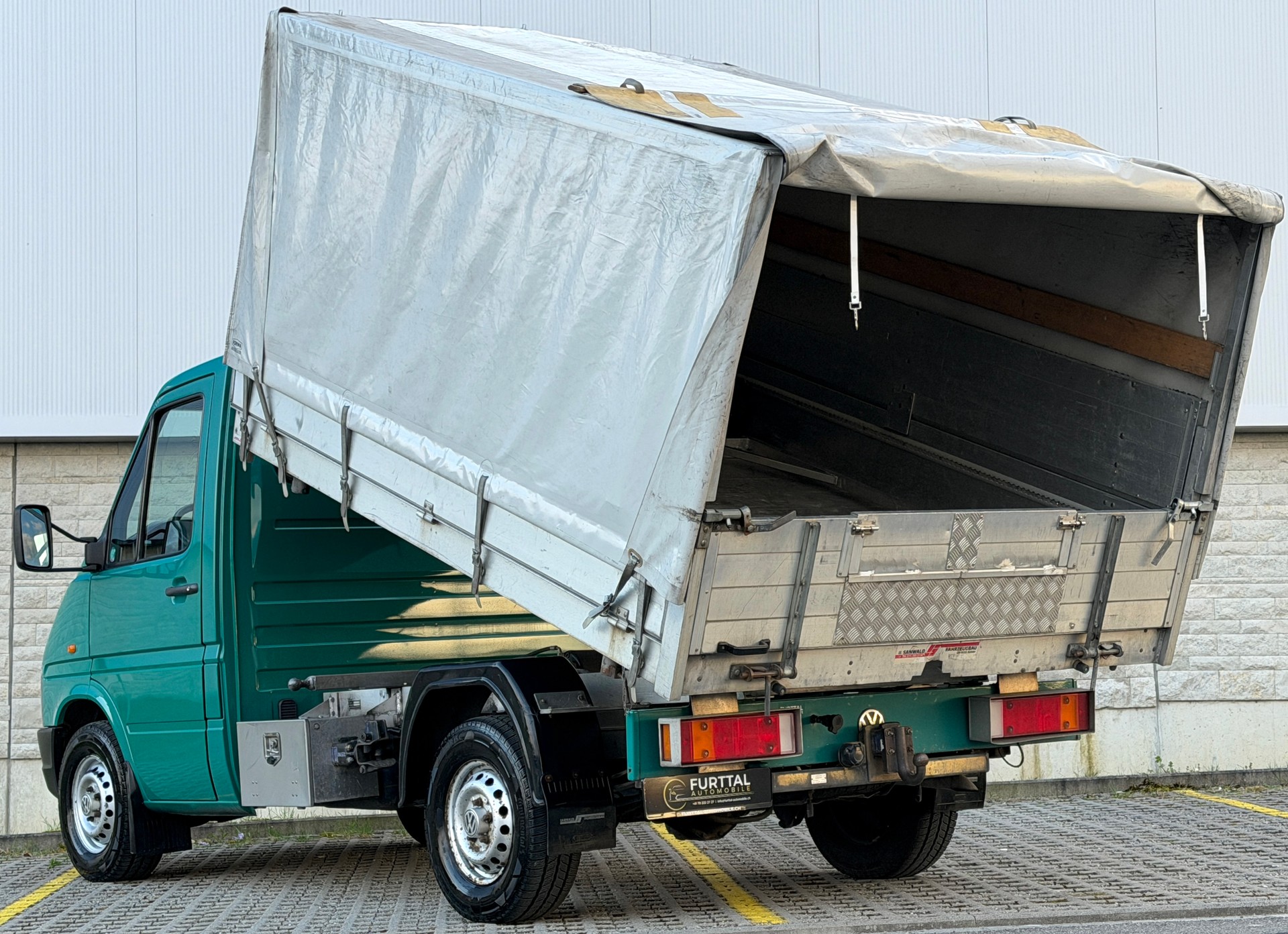 VW LT 35 2.8 TDI KIPPBRÜCKE MIT VERDECK-image-8