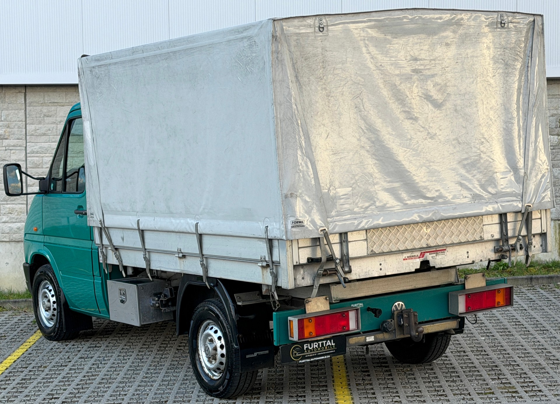 VW LT 35 2.8 TDI KIPPBRÜCKE MIT VERDECK-image-7