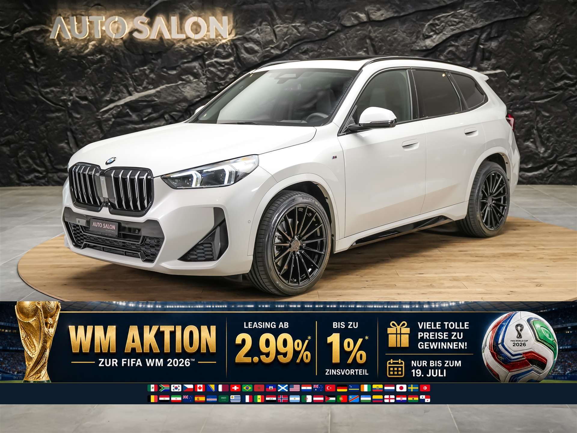BMW X1 xDrive 23d 48V M Sport *Panorama*Massage*Werksgarantie*20" Felgen*