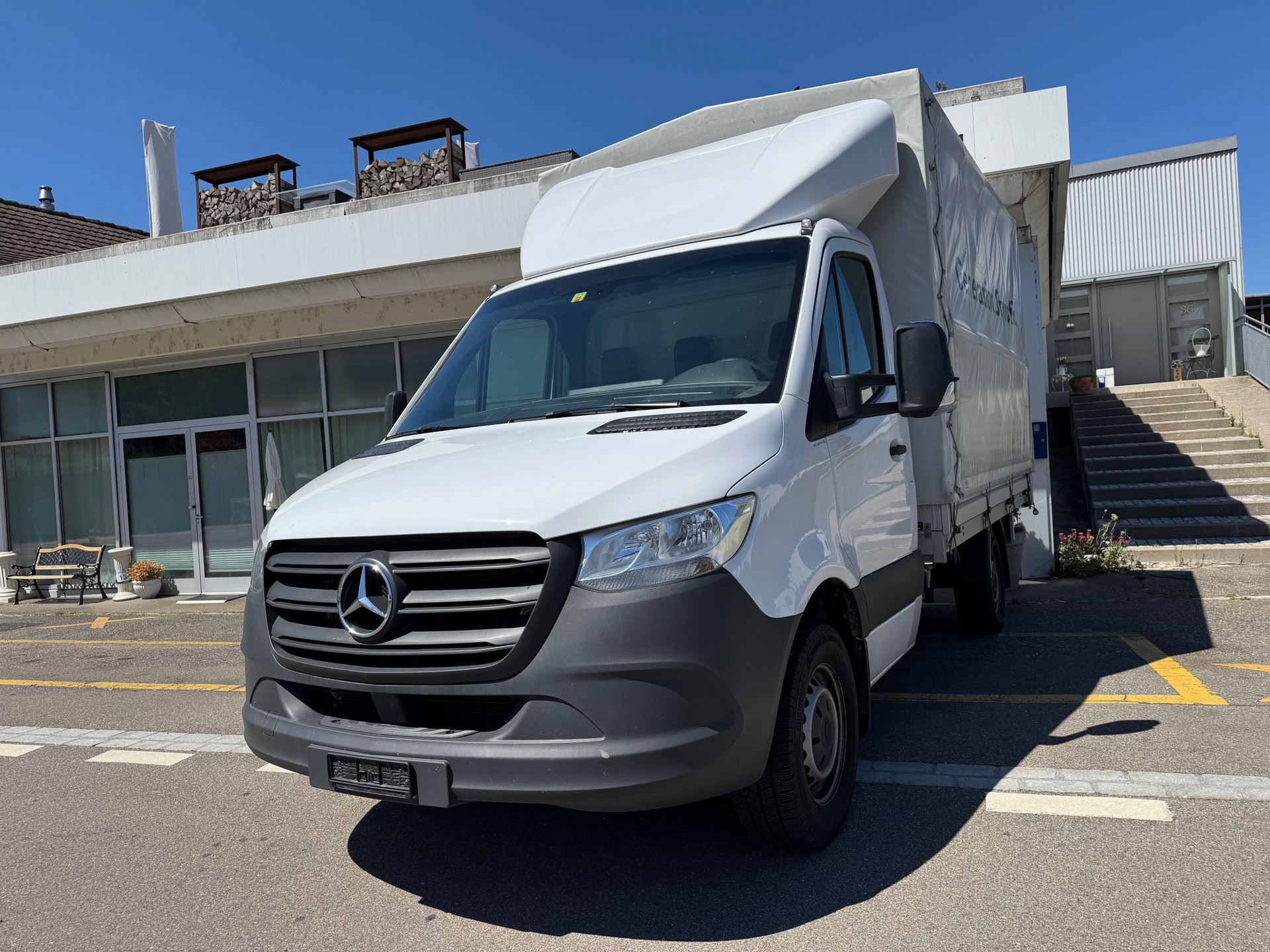 MERCEDES-BENZ Sprinter 319 CDI Pitsche mit Verdeck Standard-image-0