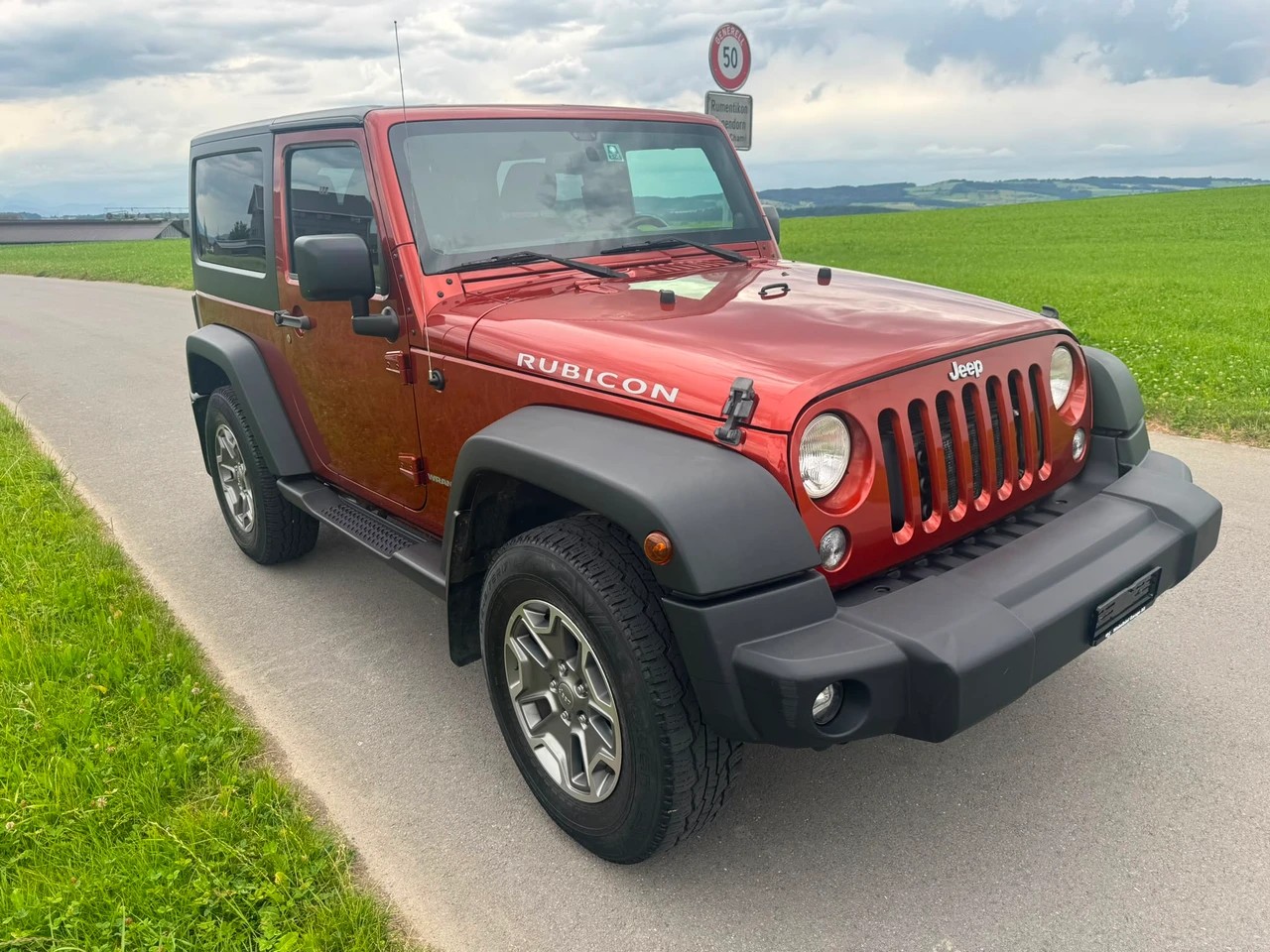 JEEP Wrangler 2.8 CRD Rubicon Automatic hardtop mit Anhängerkupplung 2`800 KG-image-1