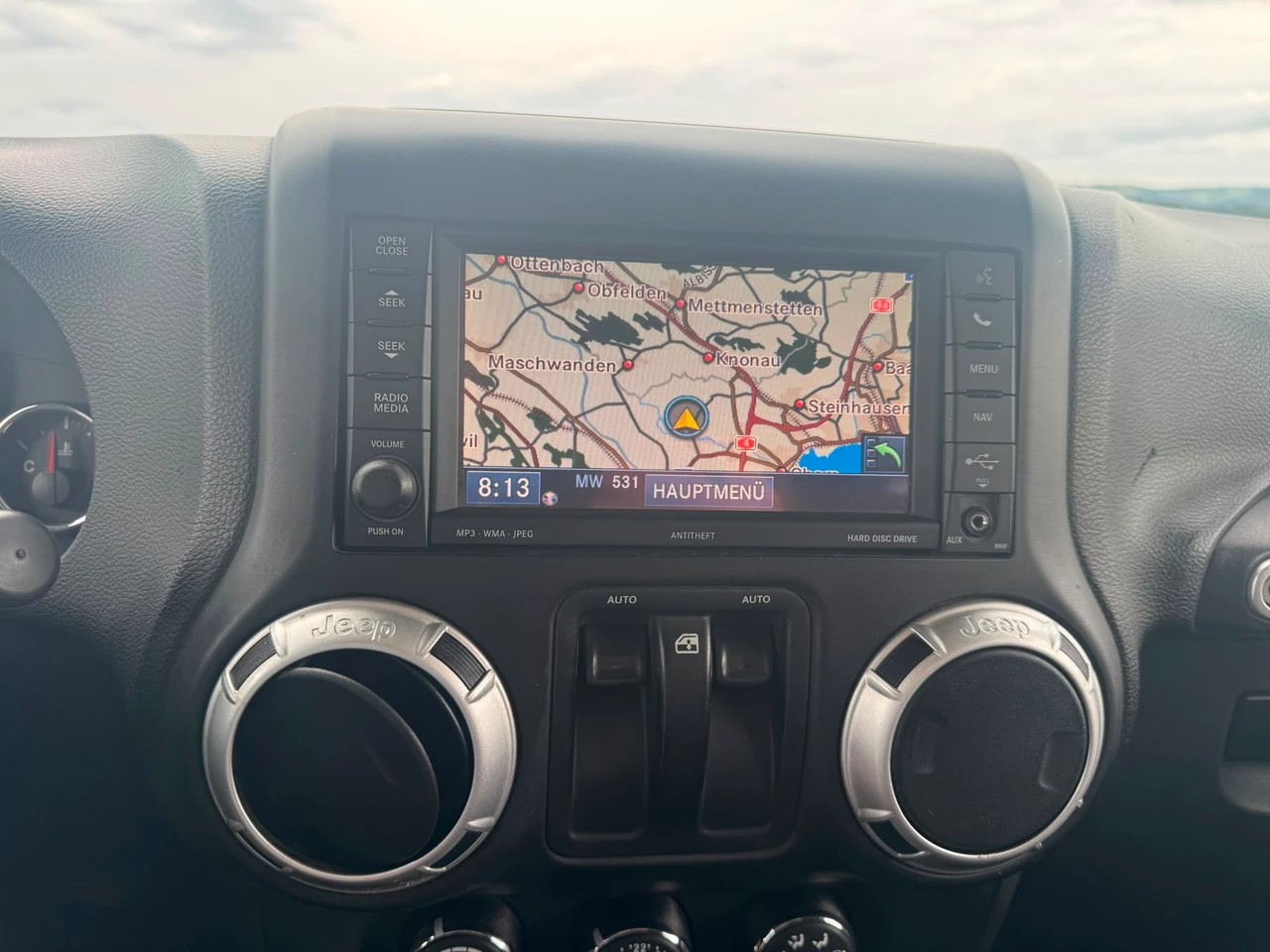 JEEP Wrangler 2.8 CRD Rubicon Automatic hardtop mit Anhängerkupplung 2`800 KG-image-9