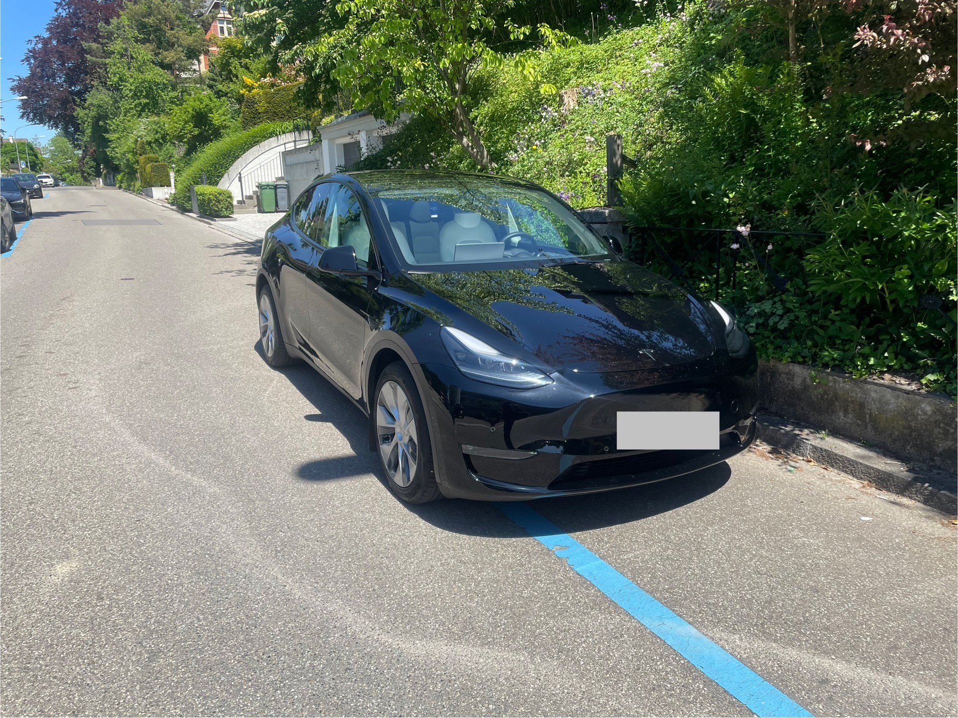 TESLA Model Y Long Range 4x4 dual motor, Innenraum weiss, 8-fach bereift