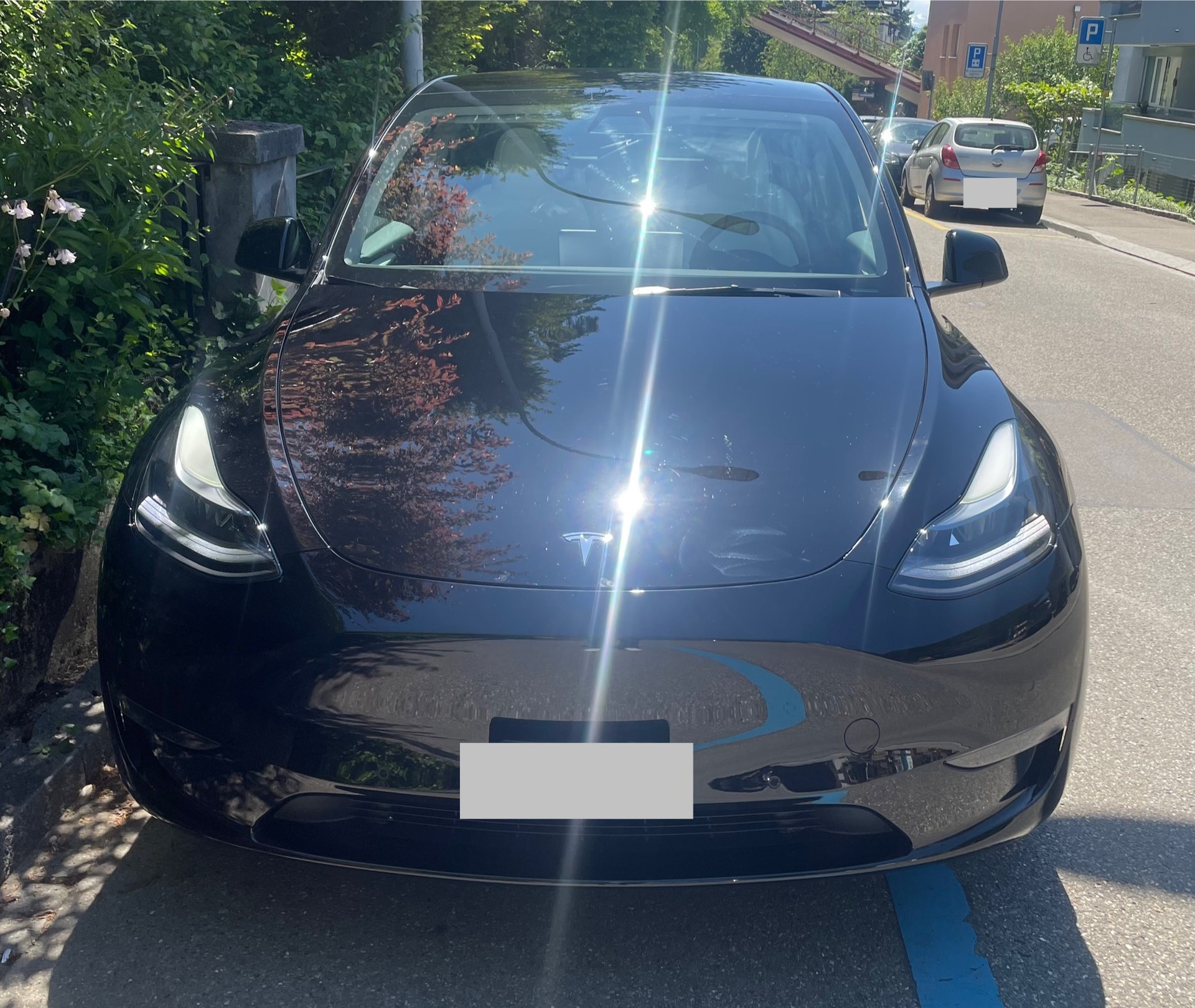 TESLA Model Y Long Range 4x4 dual motor, Innenraum weiss, 8-fach bereift-image-3