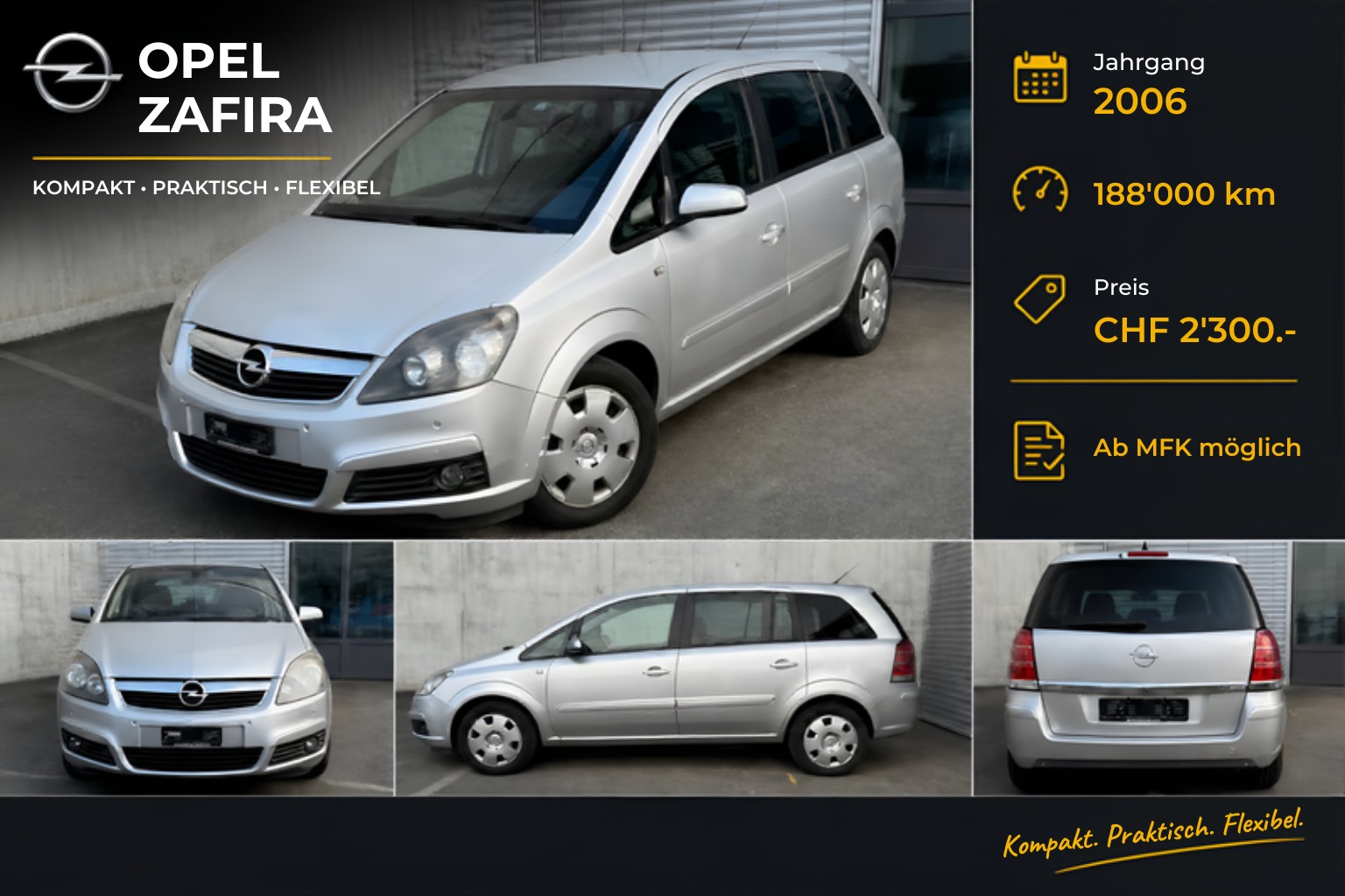 OPEL Zafira 1.6i 16V CNG-image-0