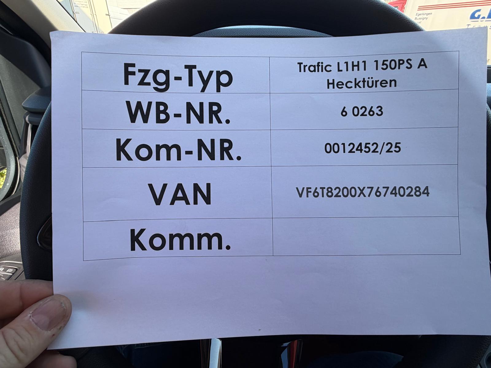 RENAULT Trafic Red Edition 150 PS L1H1 Hecktüren-image-8