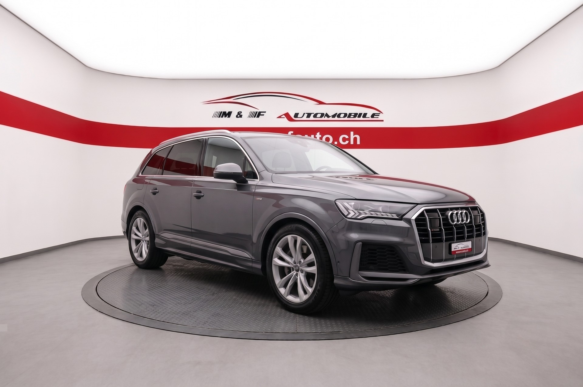 AUDI Q7 3.0 55 TFSI e S Line quattro T-Tronic CH FAHRZEUG-image-1