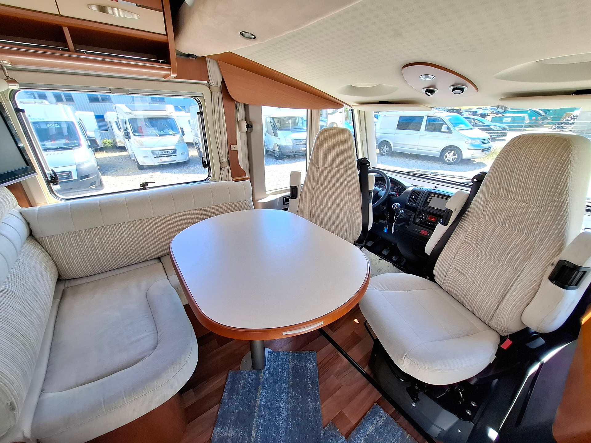 HYMER B578 - Einzelbett, Hubbett! ab MFK & Service-image-7