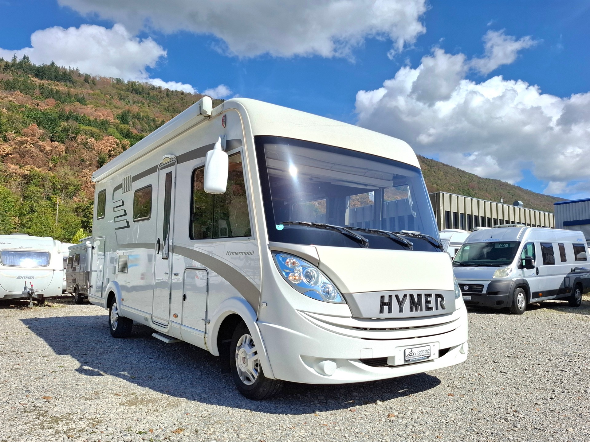 HYMER B578 - Einzelbett, Hubbett! ab MFK & Service