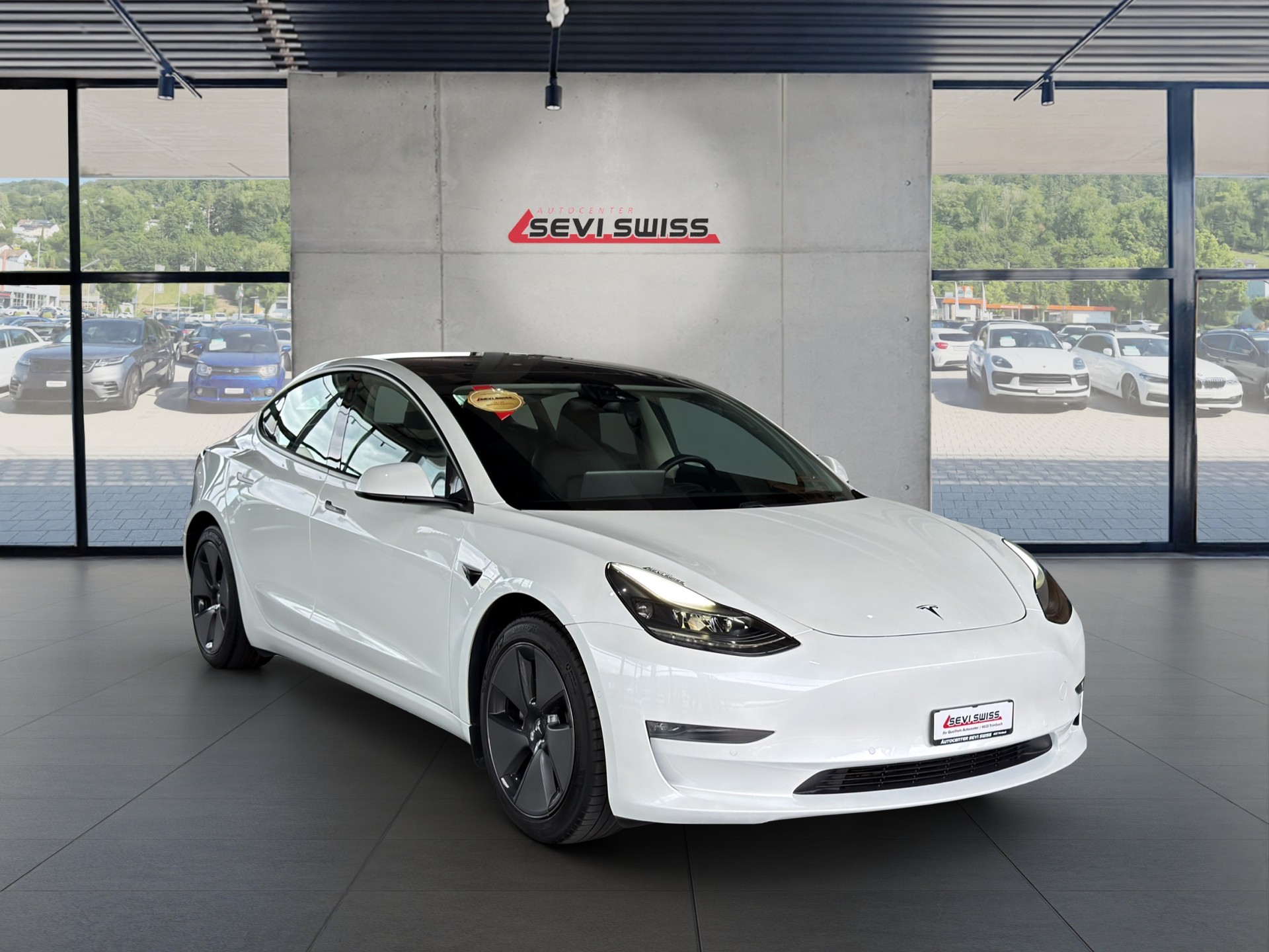 TESLA Model 3 Long Range Dual Motor AWD*mit AHK*Ab MFK,1 Jahr oder 20'000km Garantie auf Motor und Getriebe*-image-0