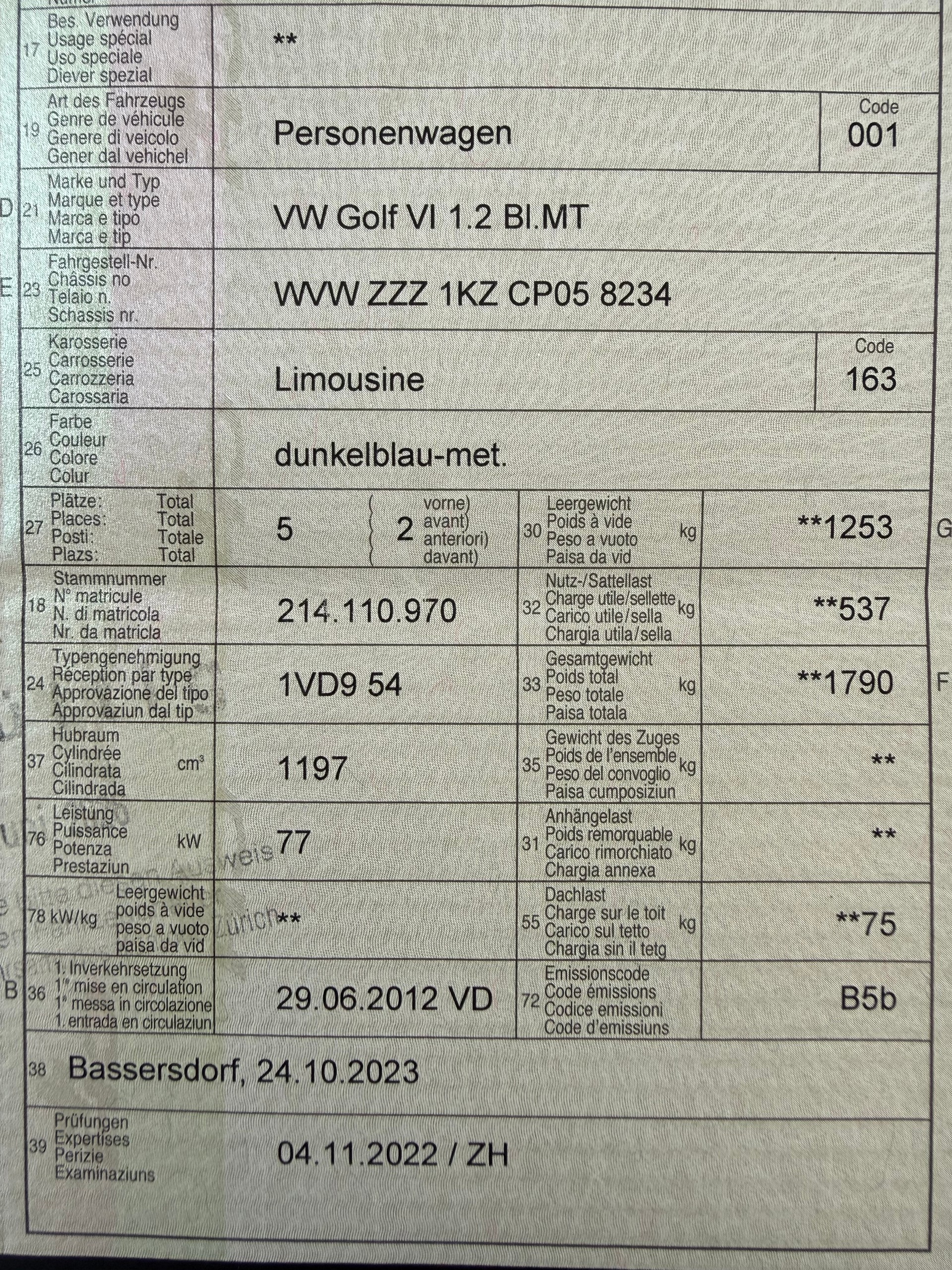VW Golf 1.2 TSI BlueMotion Technology Trendline DSG-image-13