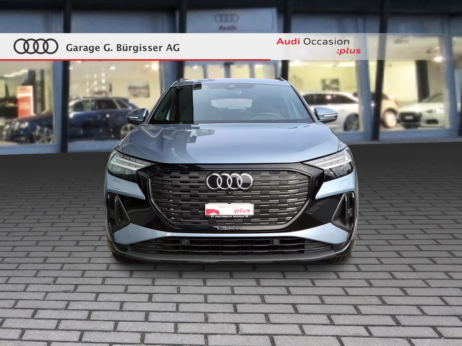 AUDI Q4 e-tron 45 quattro Geysirblau Metallic-image-1