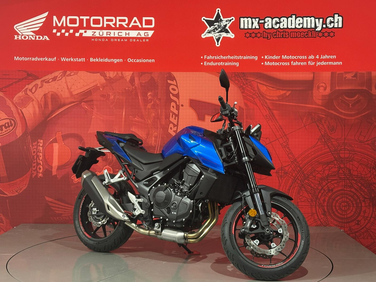 HONDA CB 750 Hornet *35KW* **Glint Wave Blue*Neufahrzeug-image-4