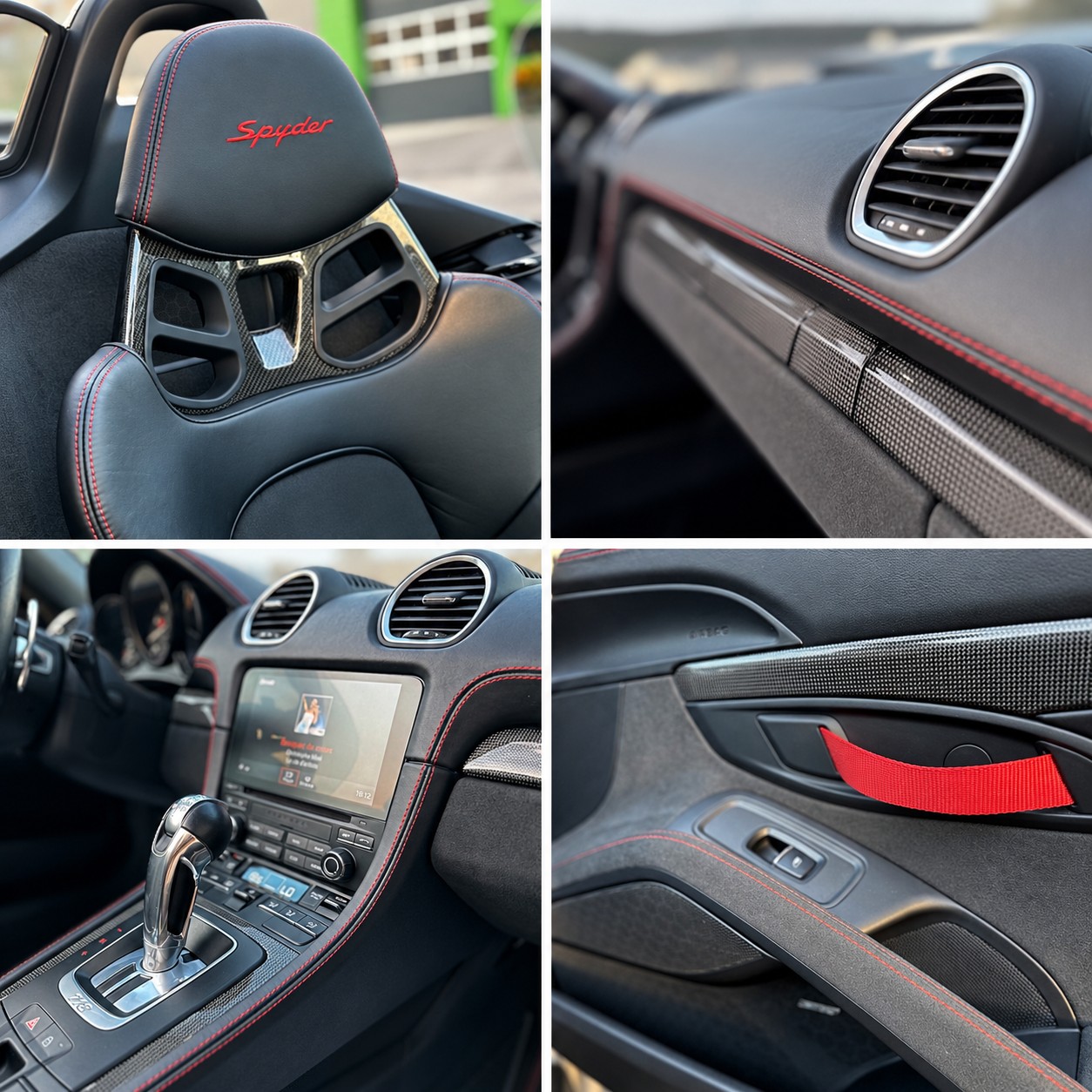 PORSCHE 718 Boxster Spyder PDK Craie/Kreide-image-5