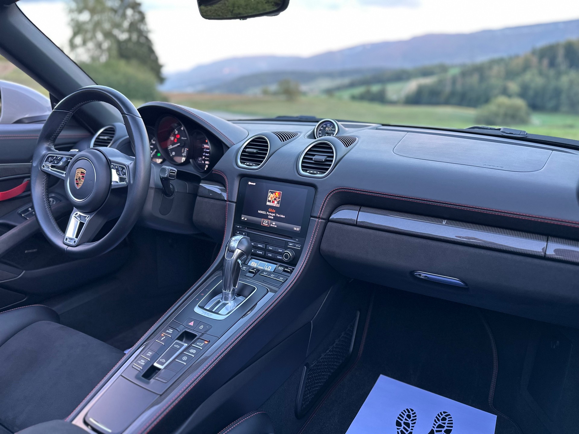 PORSCHE 718 Boxster Spyder PDK Craie/Kreide-image-3