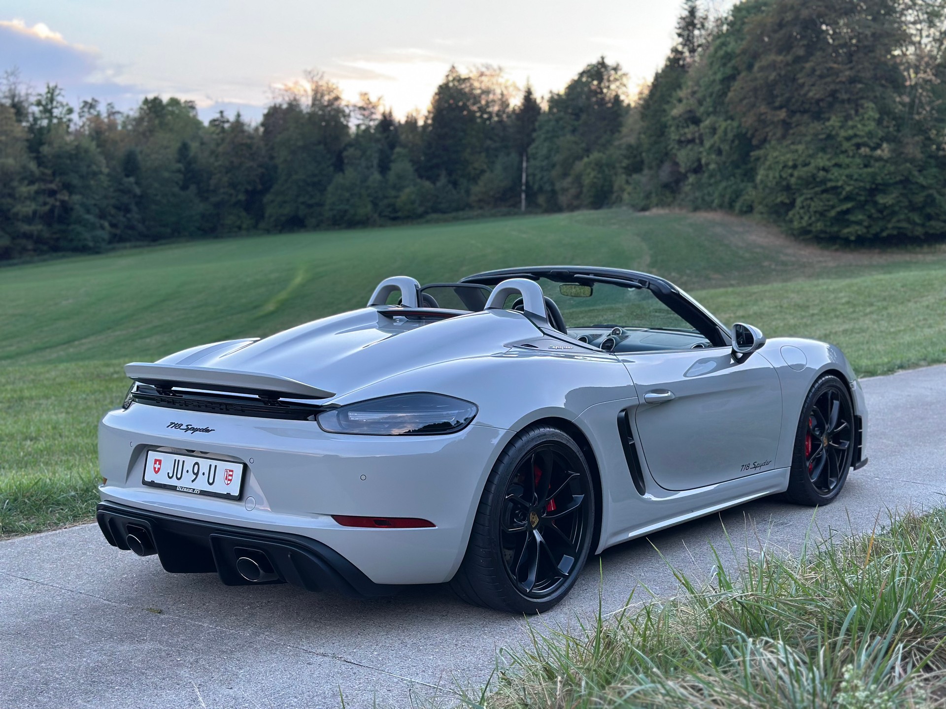 PORSCHE 718 Boxster Spyder PDK Craie/Kreide-image-9