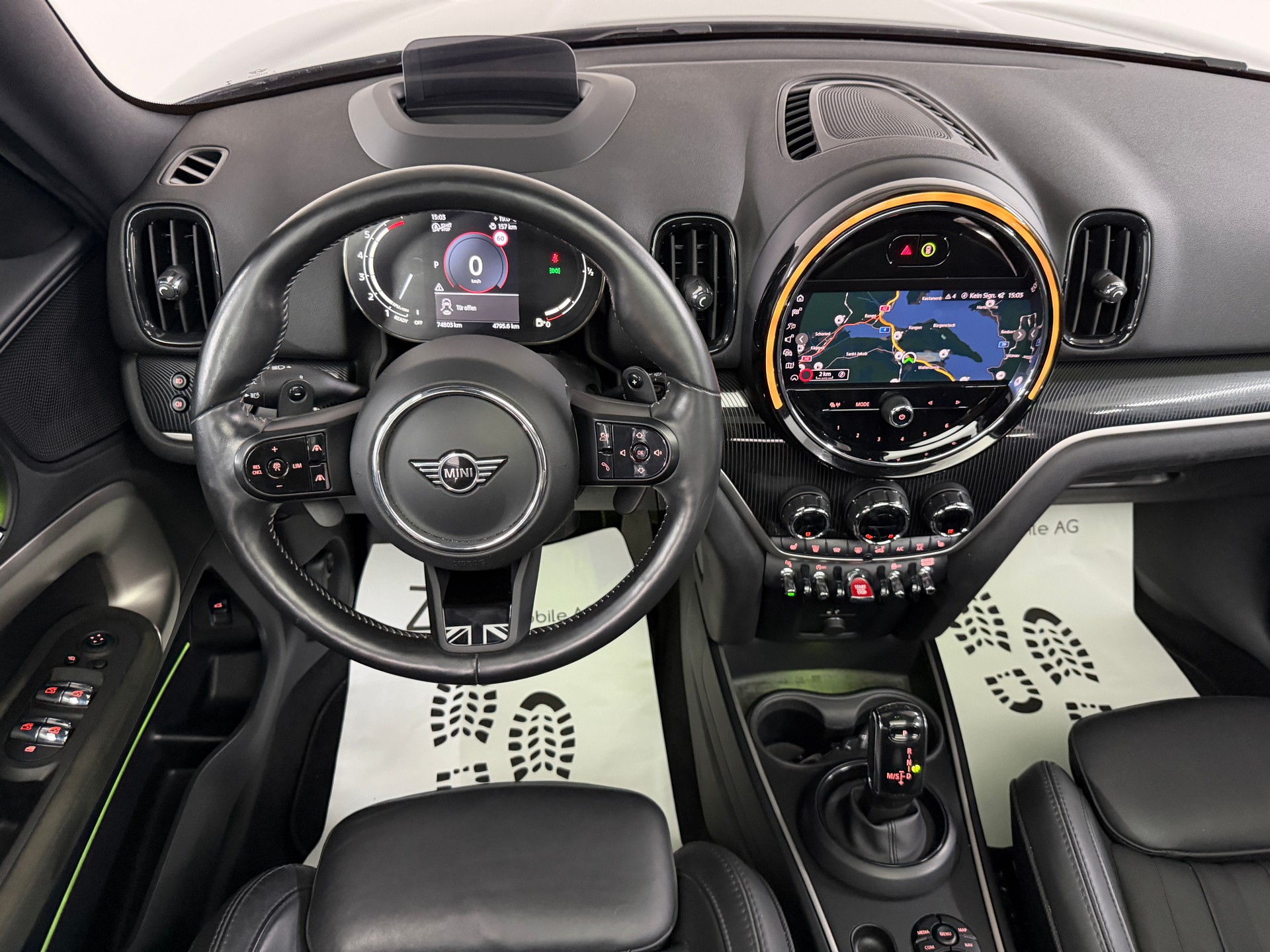 MINI Countryman Cooper S MOONWALK GREY Trafalgar ALL4 Steptronic / RF-Kamera / Head-Up-Display / Panoramadach / Komfortzugang /-image-11