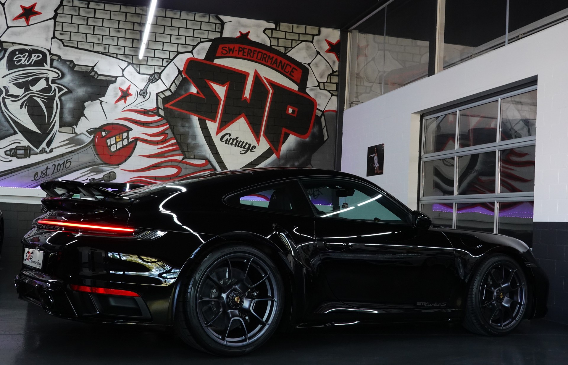 PORSCHE 911 TURBO S PDK BLACK 992.1 APPROVED // LIFT // AERO KIT. // TRAUM FZ // VOLLENDET-image-24