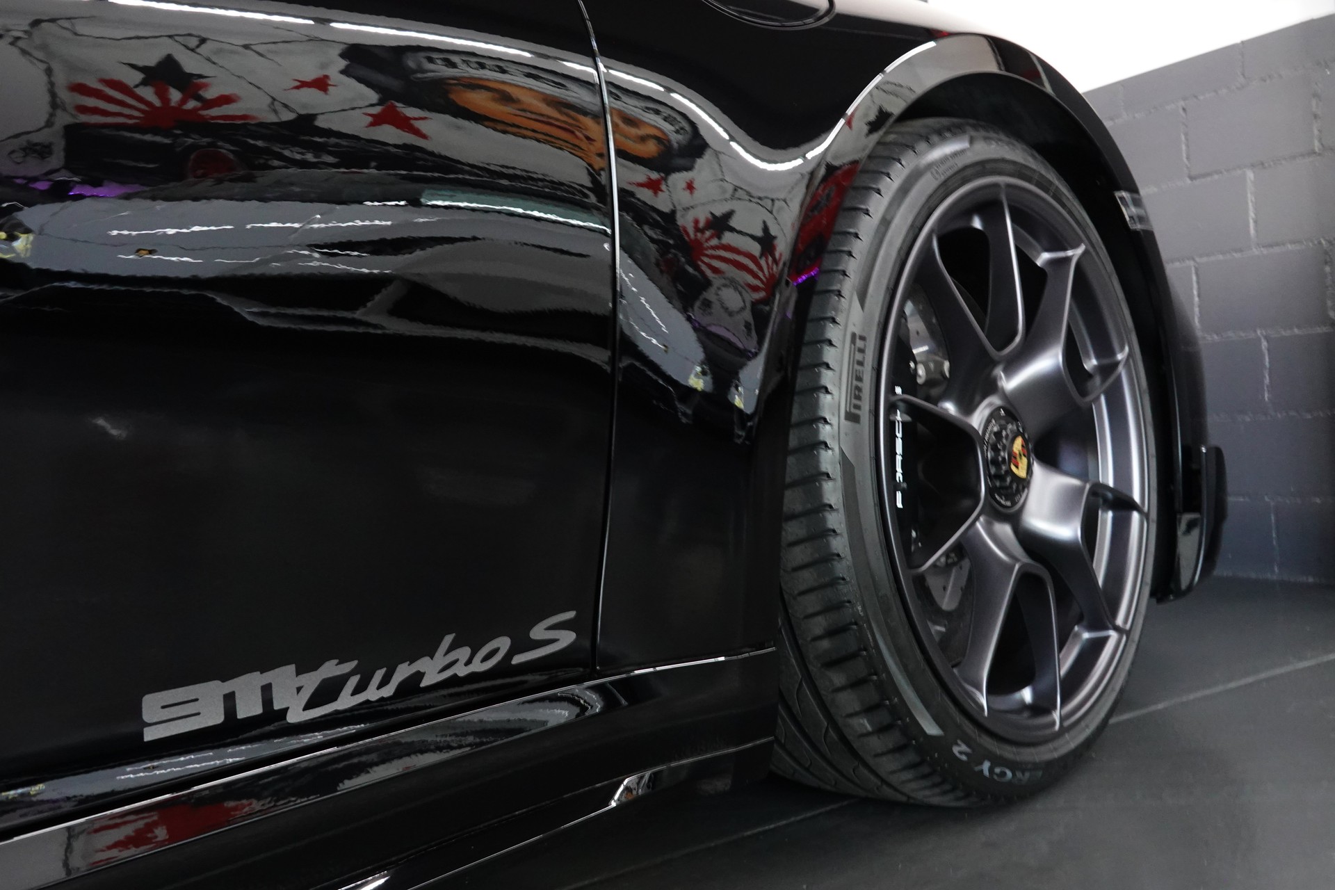 PORSCHE 911 TURBO S PDK BLACK 992.1 APPROVED // LIFT // AERO KIT. // TRAUM FZ // VOLLENDET-image-28