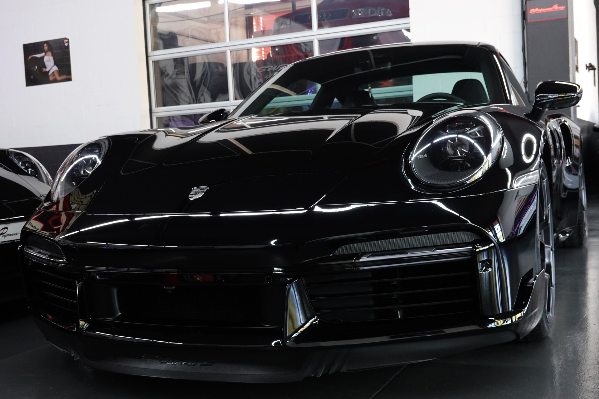 PORSCHE 911 TURBO S PDK BLACK 992.1 APPROVED // LIFT // AERO KIT. // TRAUM FZ // VOLLENDET-image-4