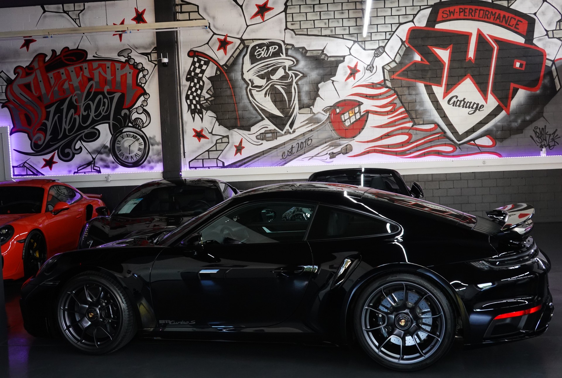 PORSCHE 911 TURBO S PDK BLACK 992.1 APPROVED // LIFT // AERO KIT. // TRAUM FZ // VOLLENDET-image-9