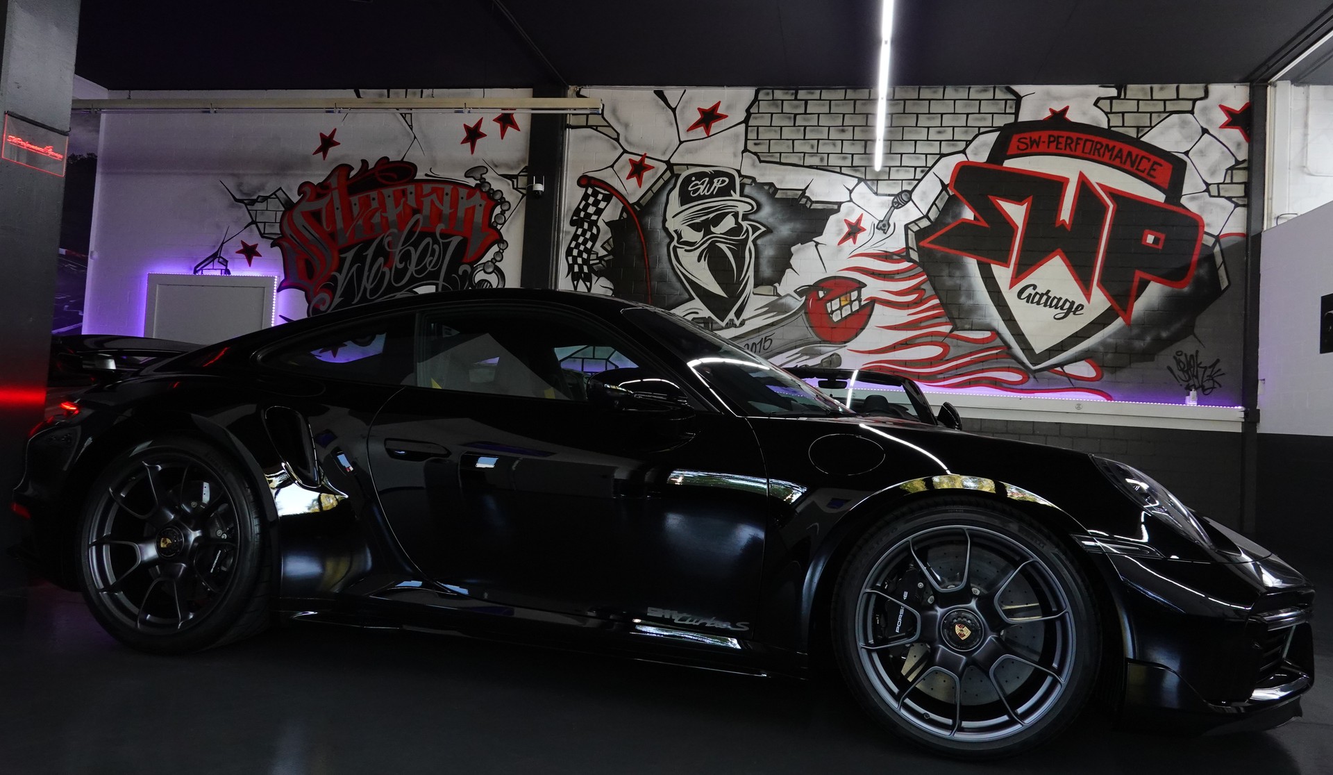 PORSCHE 911 TURBO S PDK BLACK 992.1 APPROVED // LIFT // AERO KIT. // TRAUM FZ // VOLLENDET-image-16