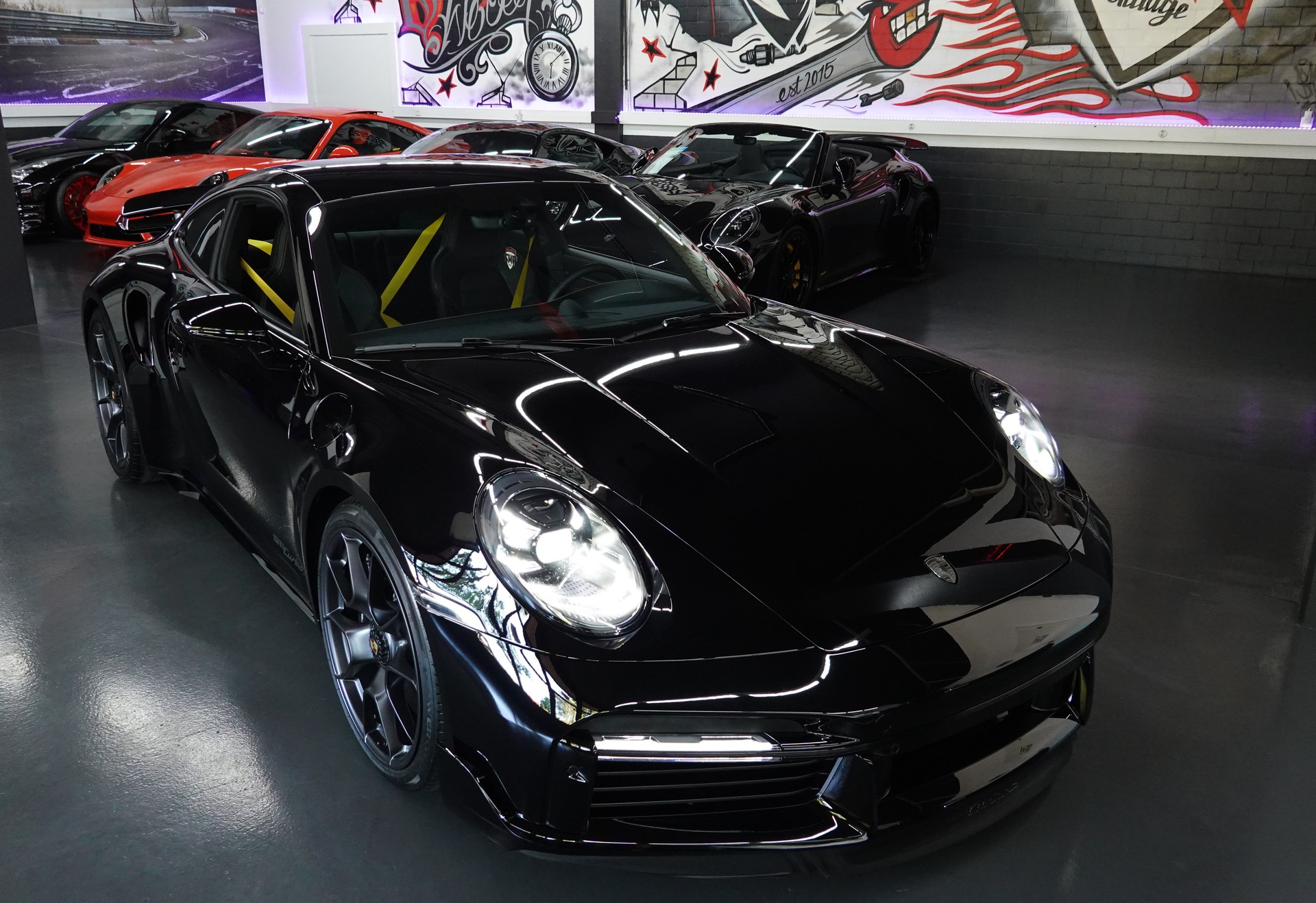 PORSCHE 911 TURBO S PDK BLACK 992.1 APPROVED // LIFT // AERO KIT. // TRAUM FZ // VOLLENDET-image-54