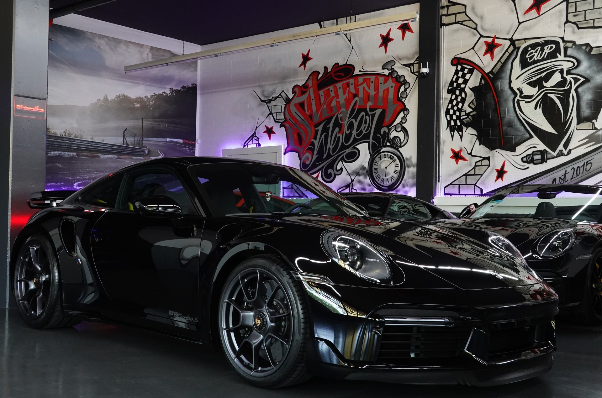 PORSCHE 911 TURBO S PDK BLACK 992.1 APPROVED // LIFT // AERO KIT. // TRAUM FZ // VOLLENDET-image-15