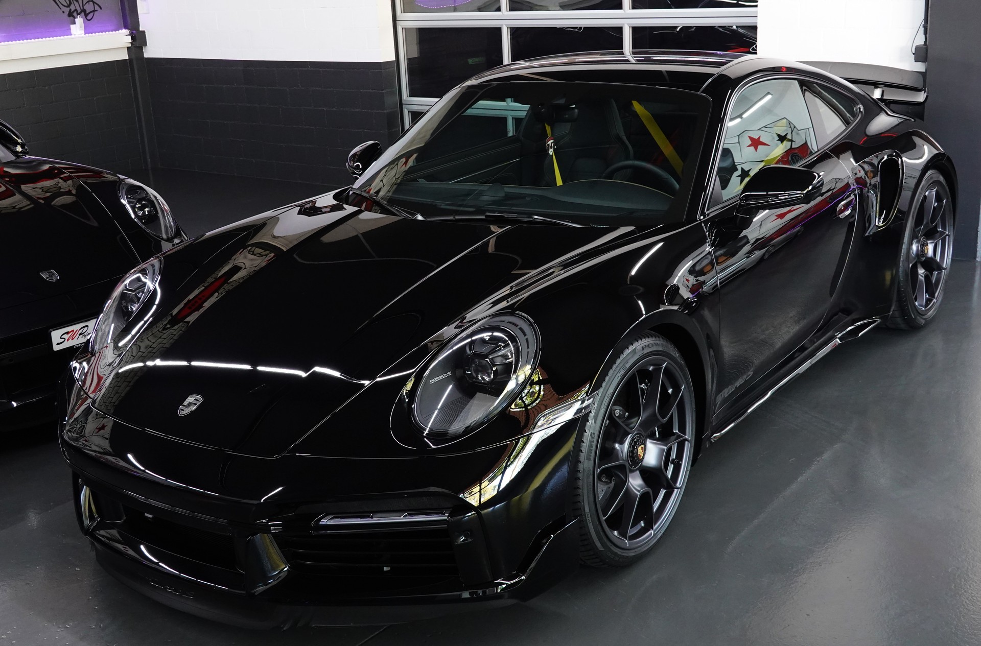 PORSCHE 911 TURBO S PDK BLACK 992.1 APPROVED // LIFT // AERO KIT. // TRAUM FZ // VOLLENDET-image-5