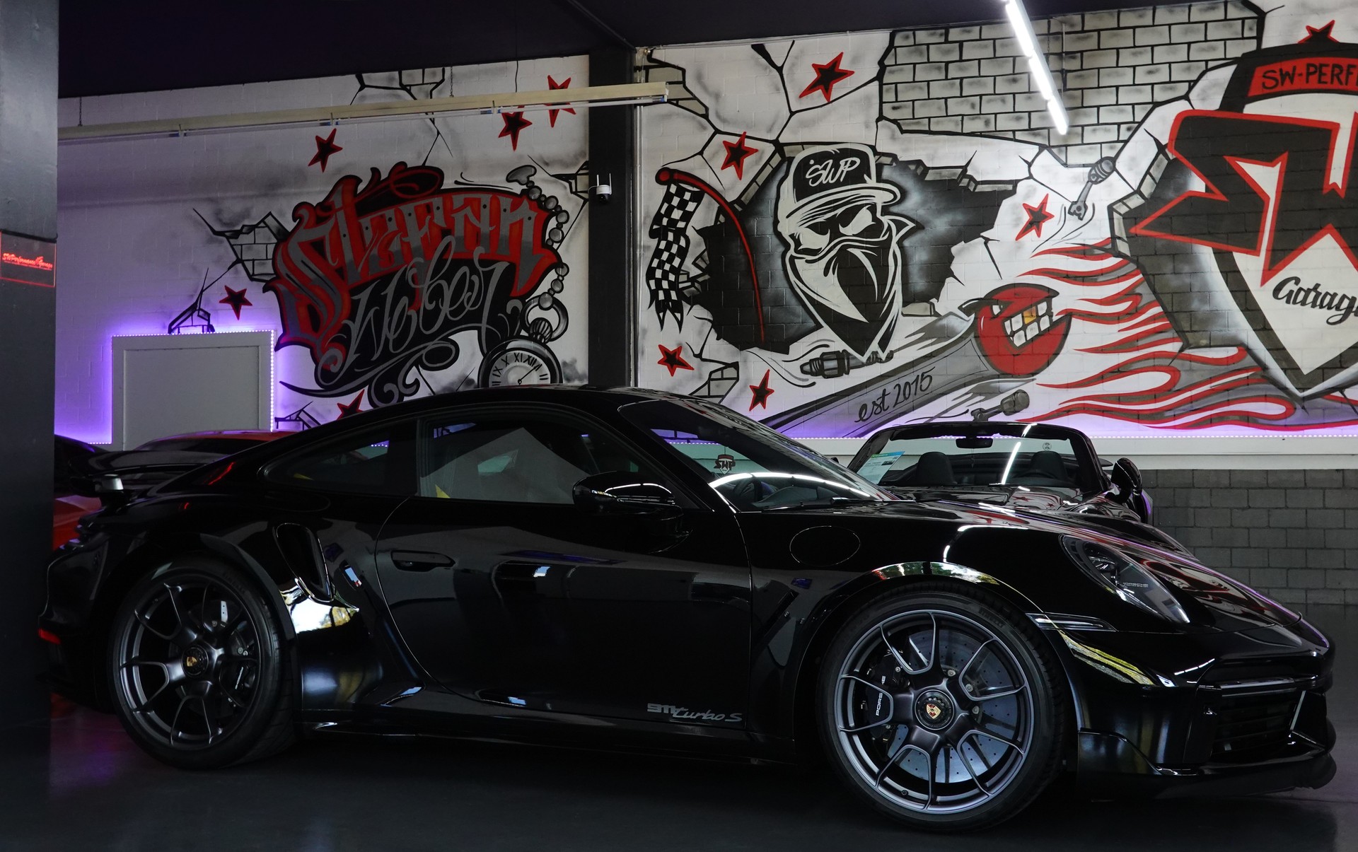 PORSCHE 911 TURBO S PDK BLACK 992.1 APPROVED // LIFT // AERO KIT. // TRAUM FZ // VOLLENDET-image-21