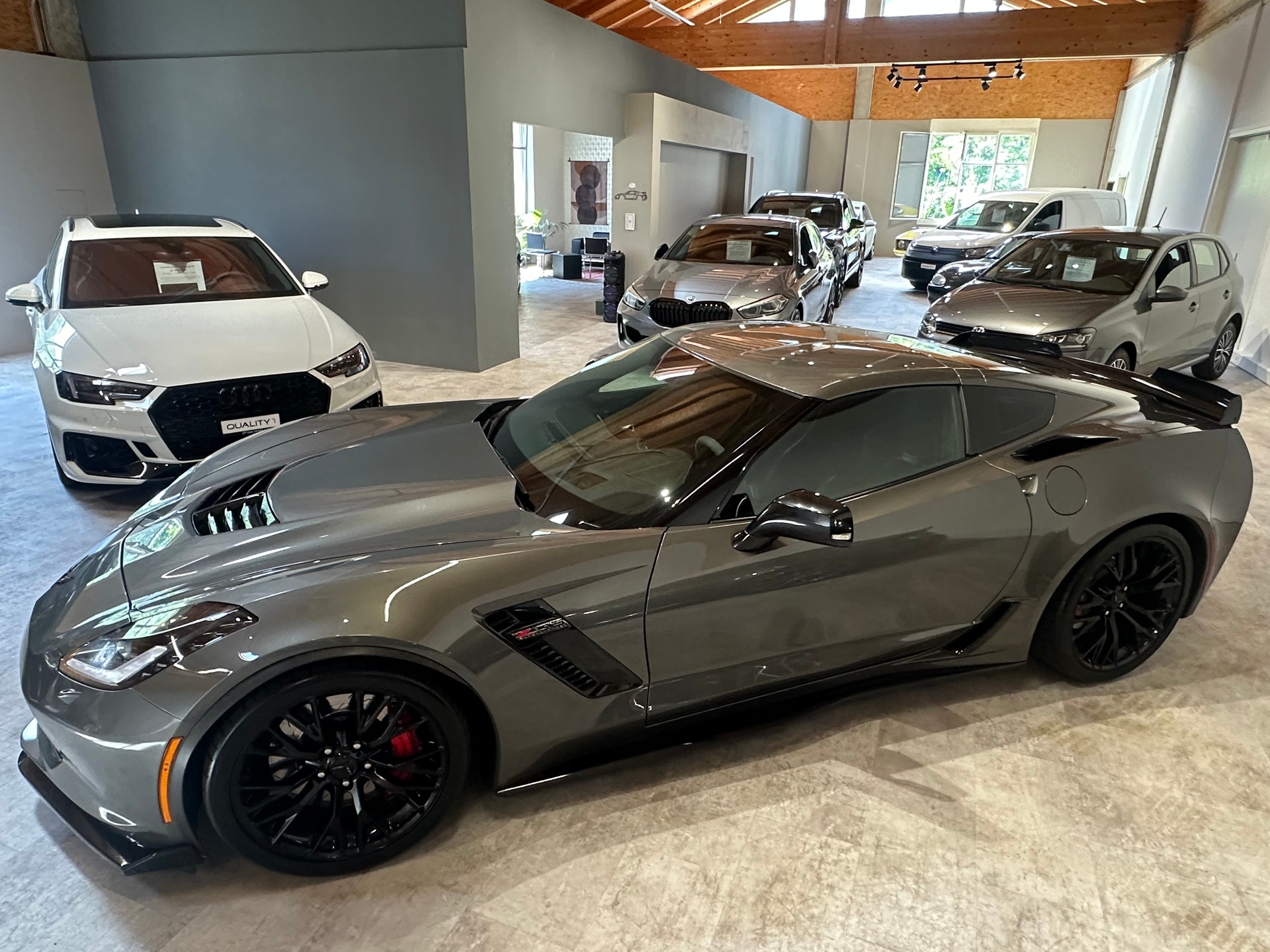 CHEVROLET Corvette Coupé Z06 3LZ Automatic/CH-Fahrzeug/1. Jahr Garantie/Competition-Ausstattung-image-3