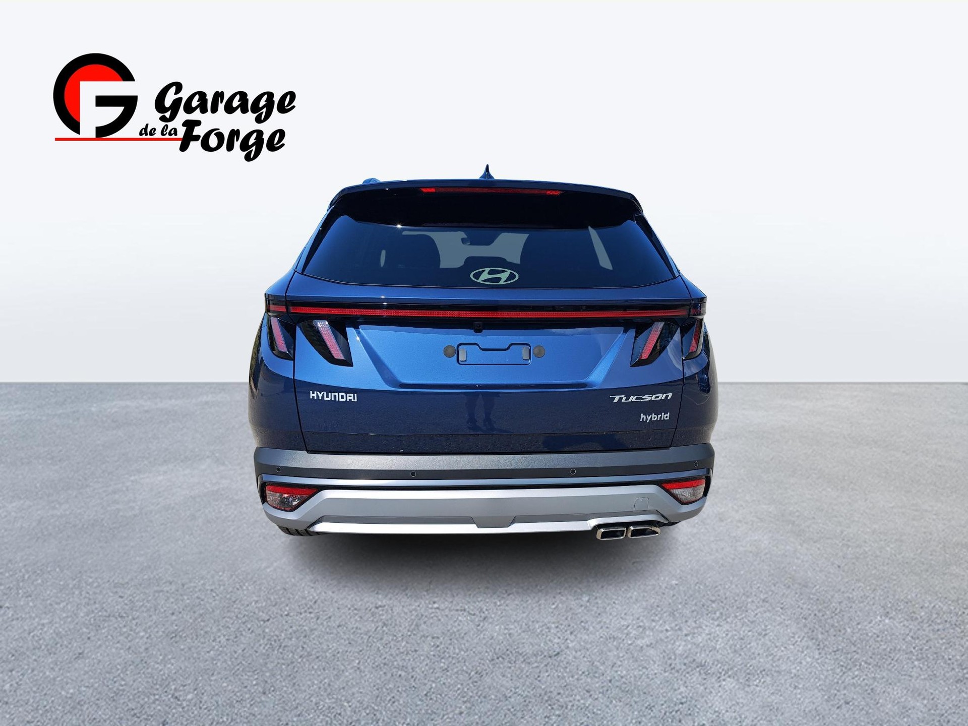 HYUNDAI Tucson 1.6 T-GDi HEV Origo Blackline 4WD Sailing Blue-image-3