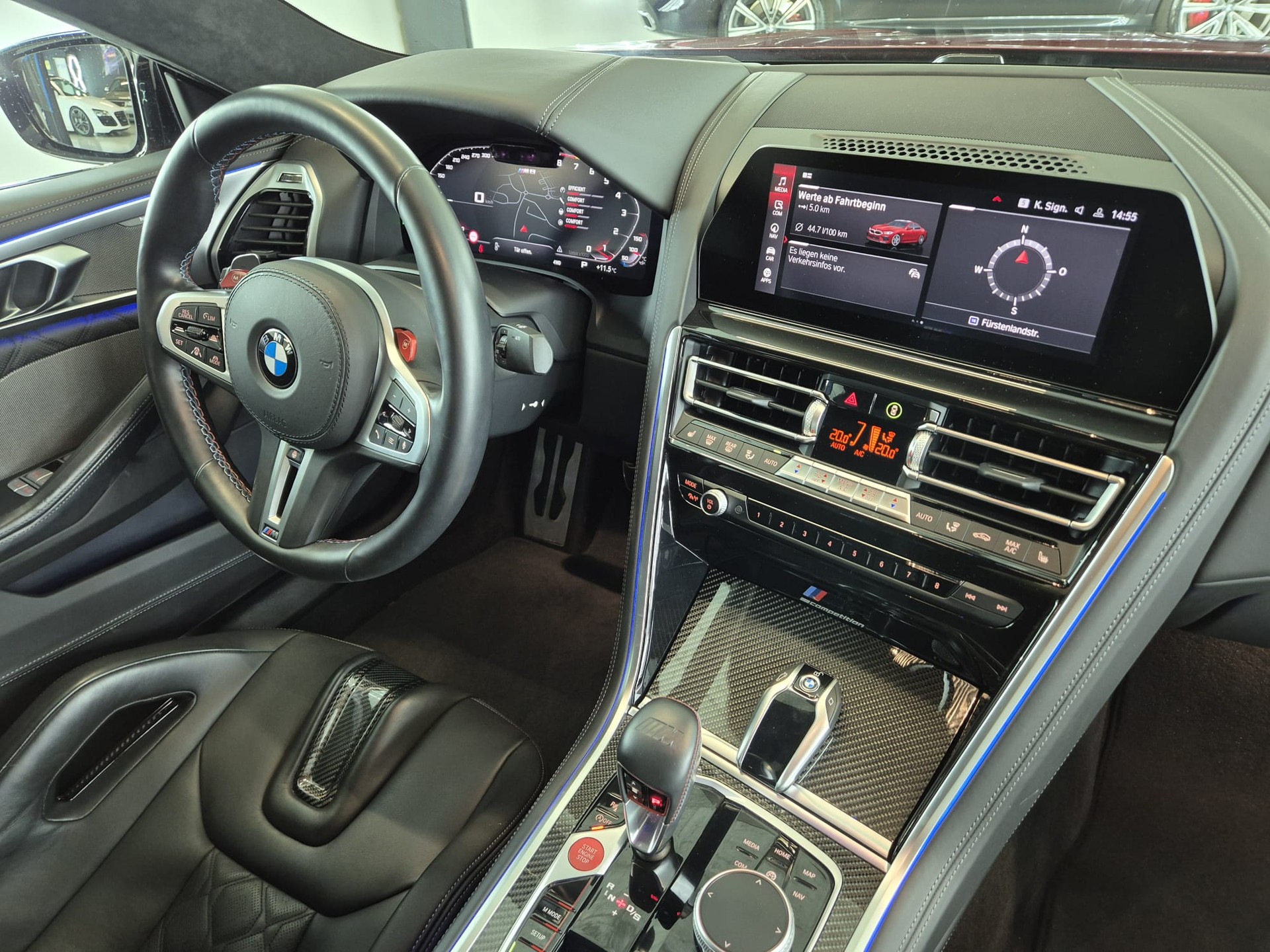 BMW M8 xDrive M Competition Steptronic Gran Coupé Carbon Schalensitze-image-27