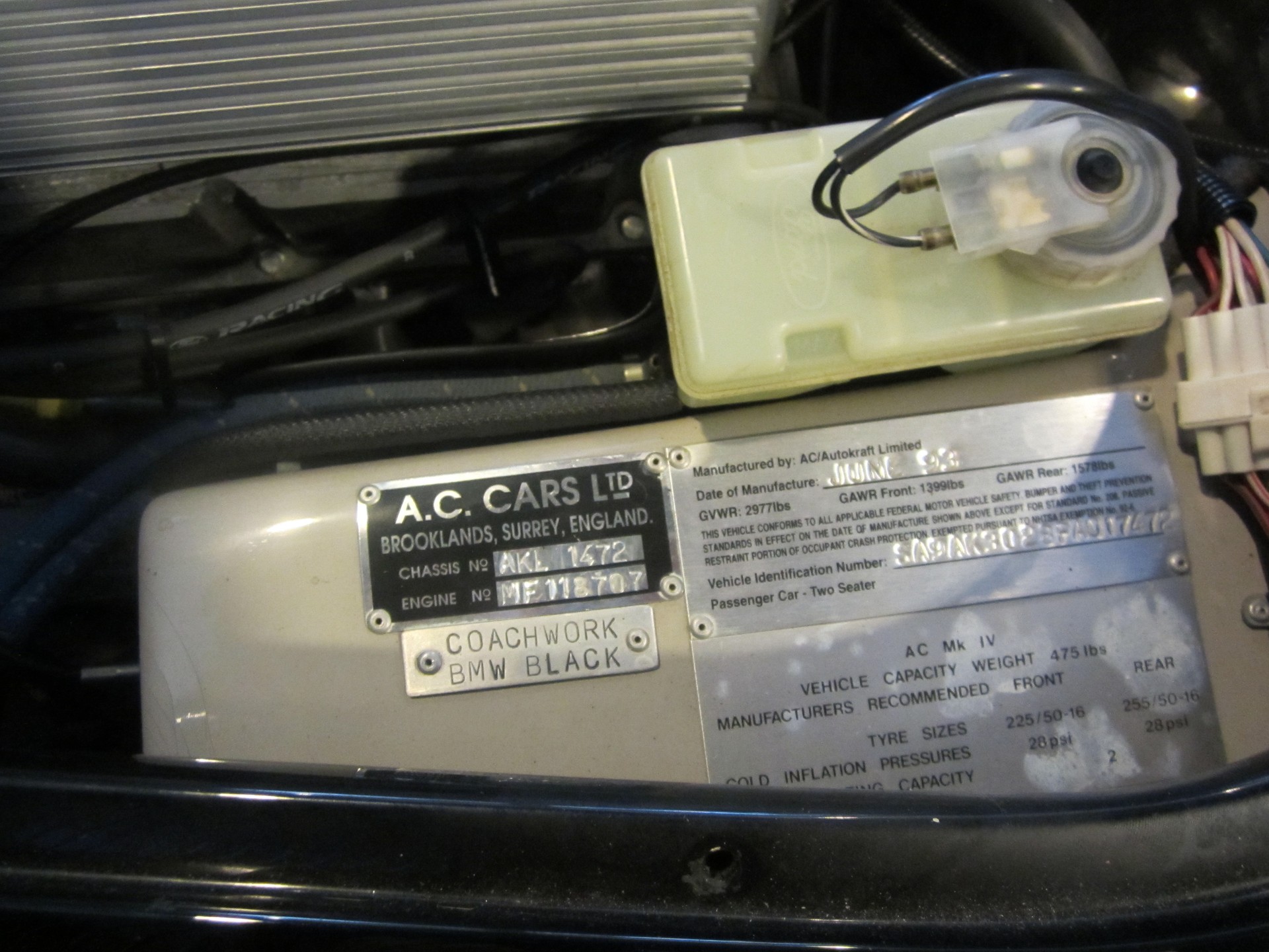 AC MK IV Autokraft Lightweight Spezifikation Serie 2 mit SVT Perfmonace Paket-image-4
