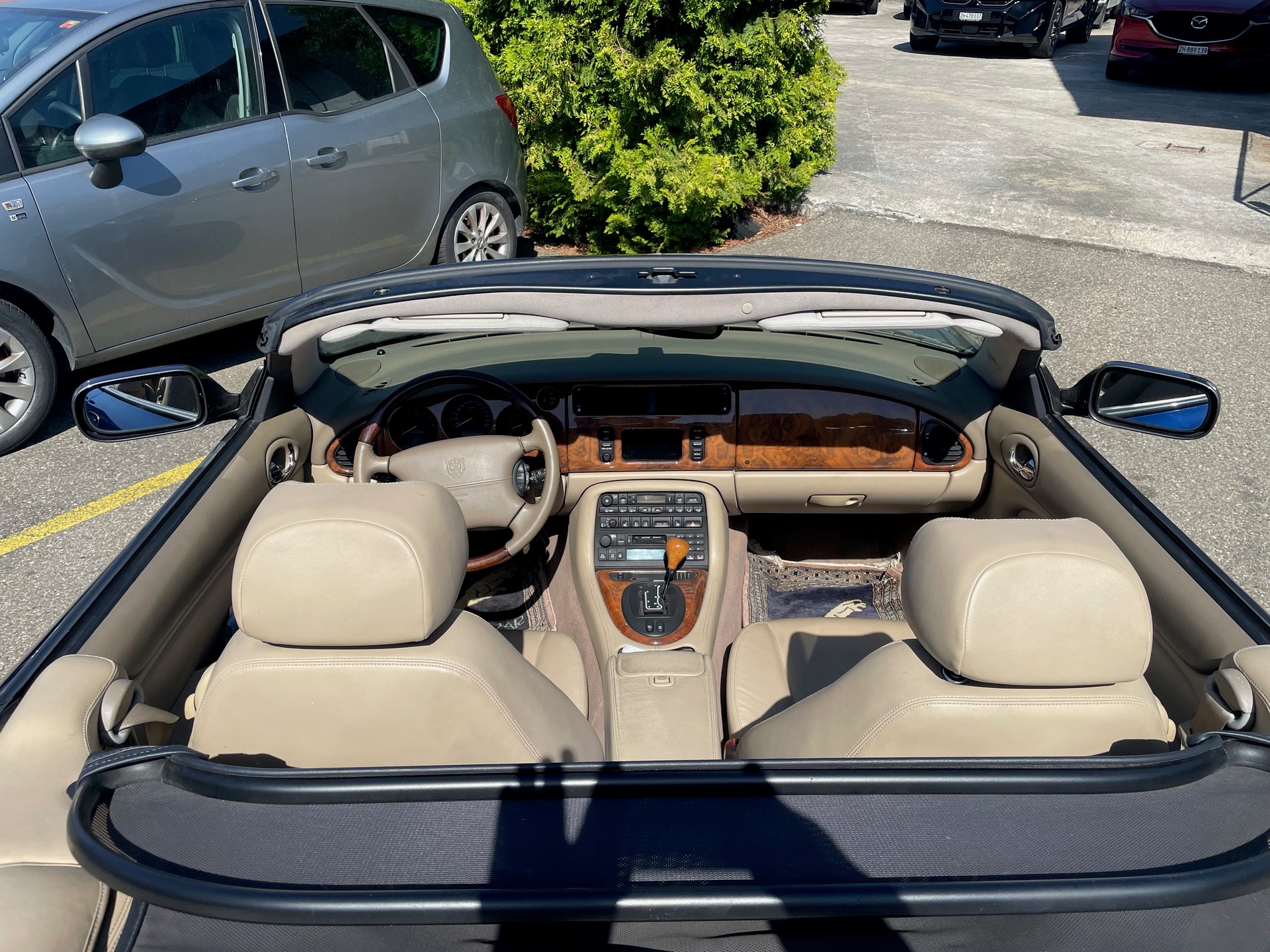 JAGUAR XKR S/C Convertible, 363 PS, 5 St.-Aut., Klima-Aut., Ivory Leder, Elektr. Verdeck, 1. Hand-image-7