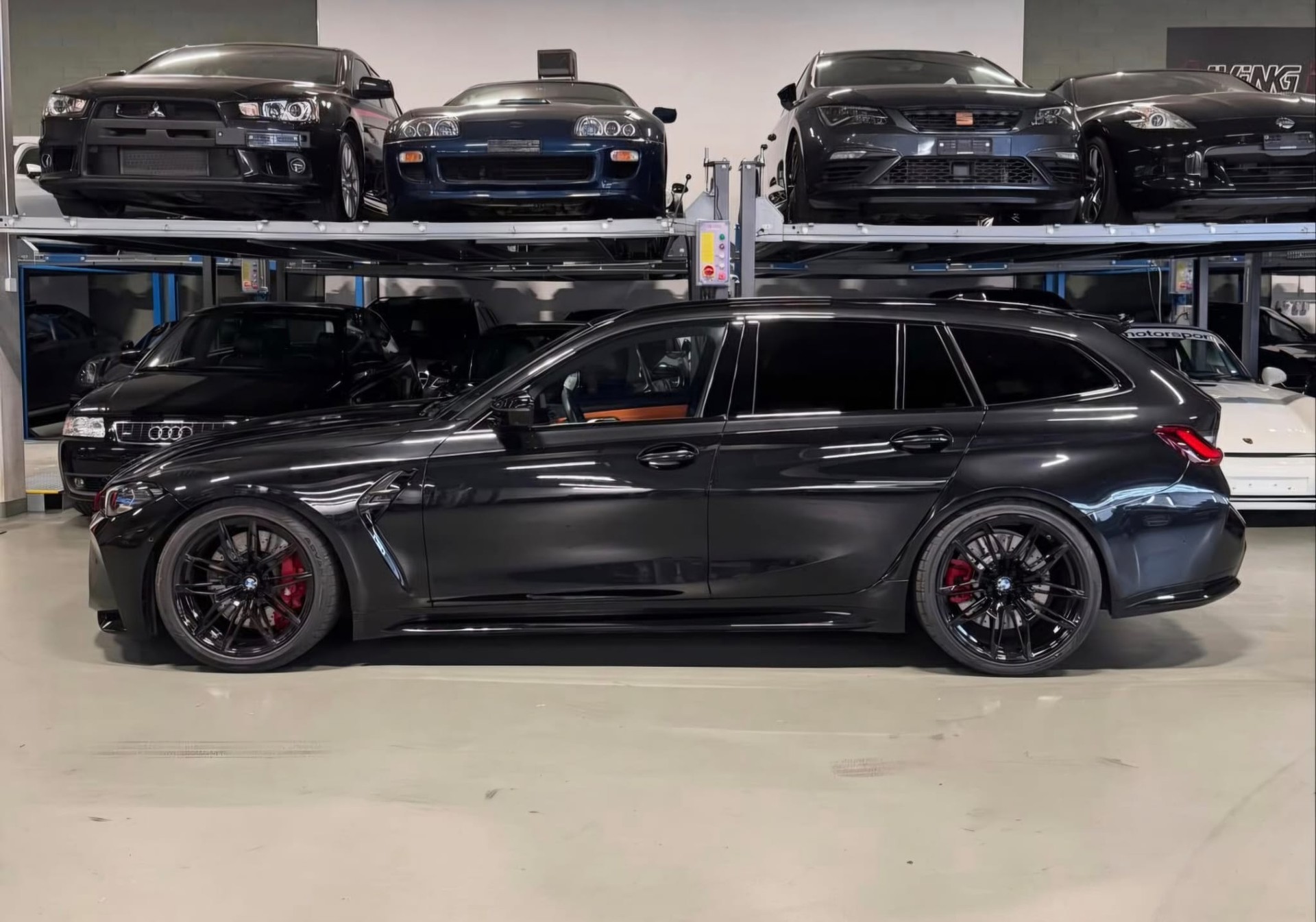 BMW M3 Touring xDrive Competition M *baquets carbone*-image-0