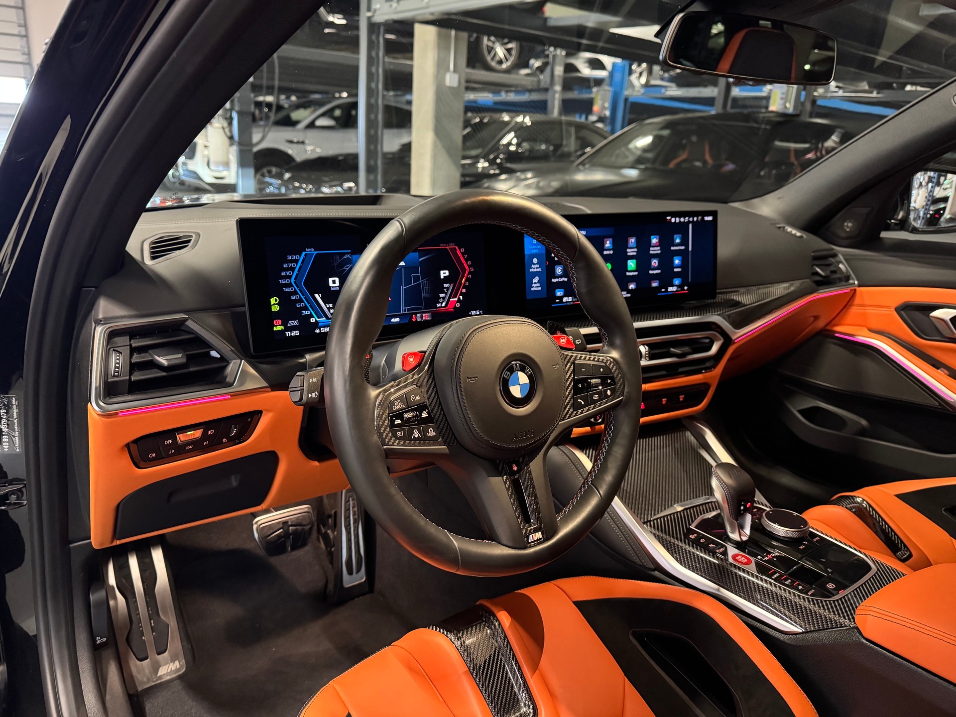 BMW M3 Touring xDrive Competition M *baquets carbone*-image-3