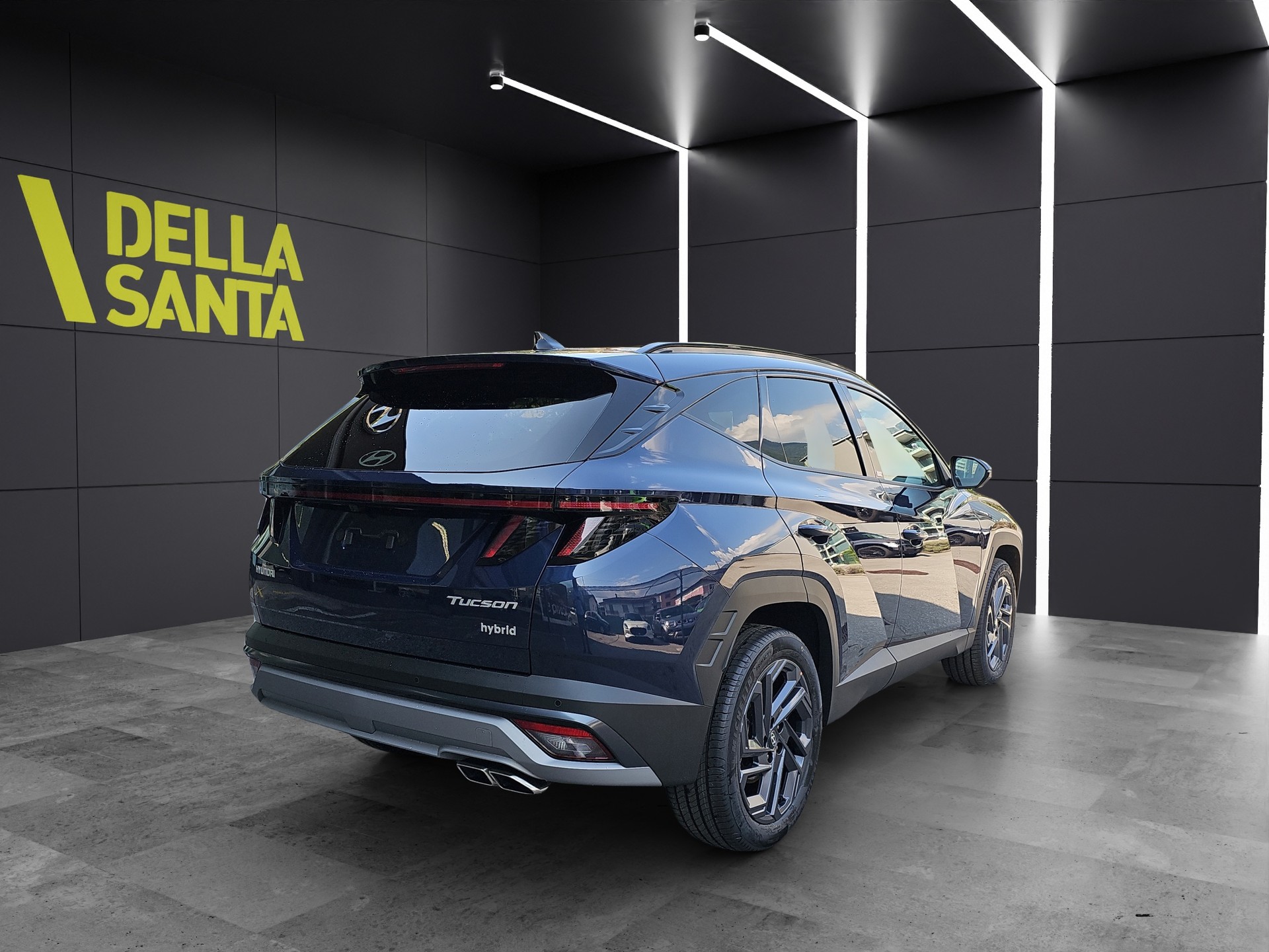 HYUNDAI Tucson 1.6 T-GDi HEV Origo Blackline 4WD-image-4