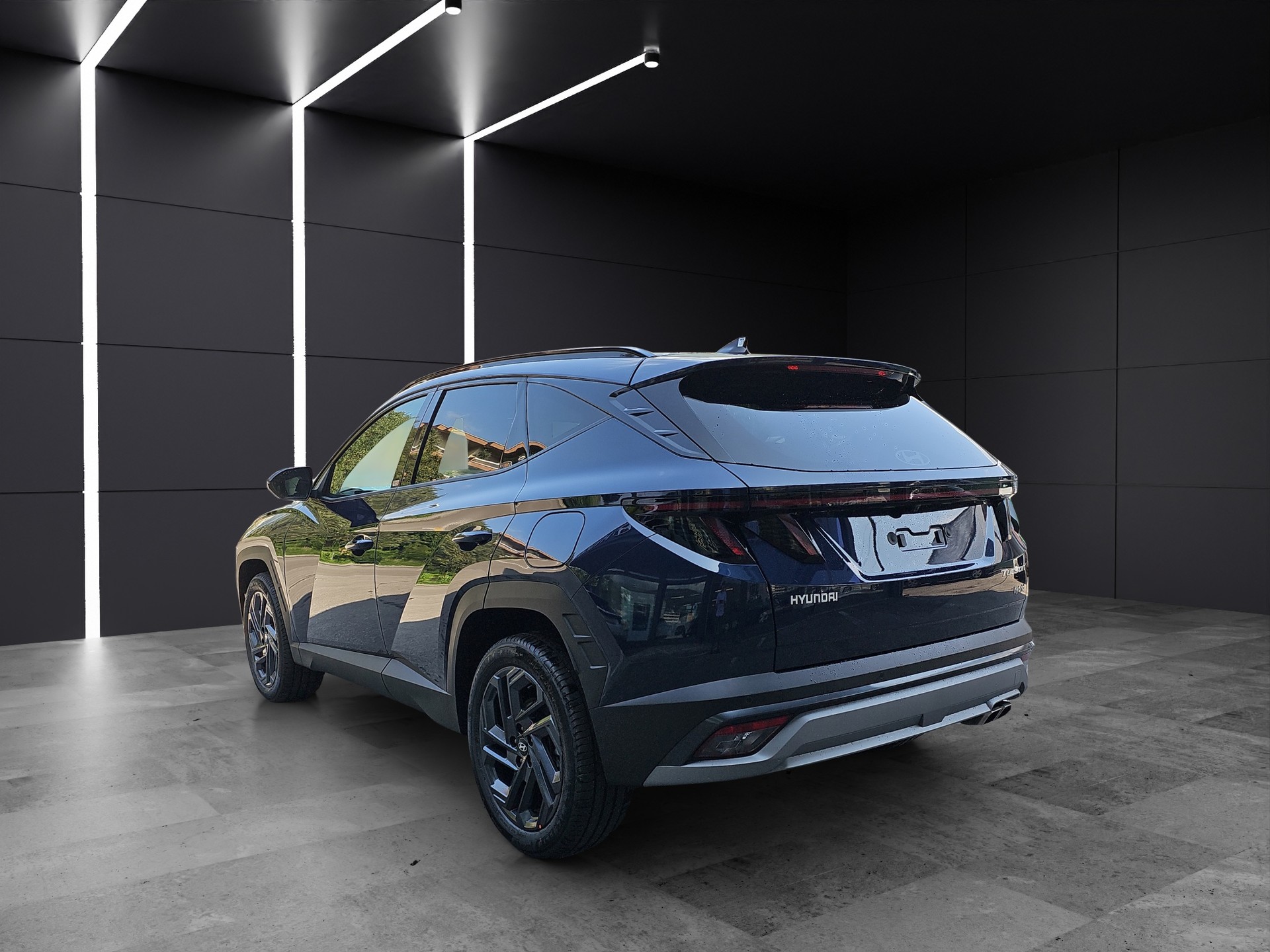 HYUNDAI Tucson 1.6 T-GDi HEV Origo Blackline 4WD-image-2