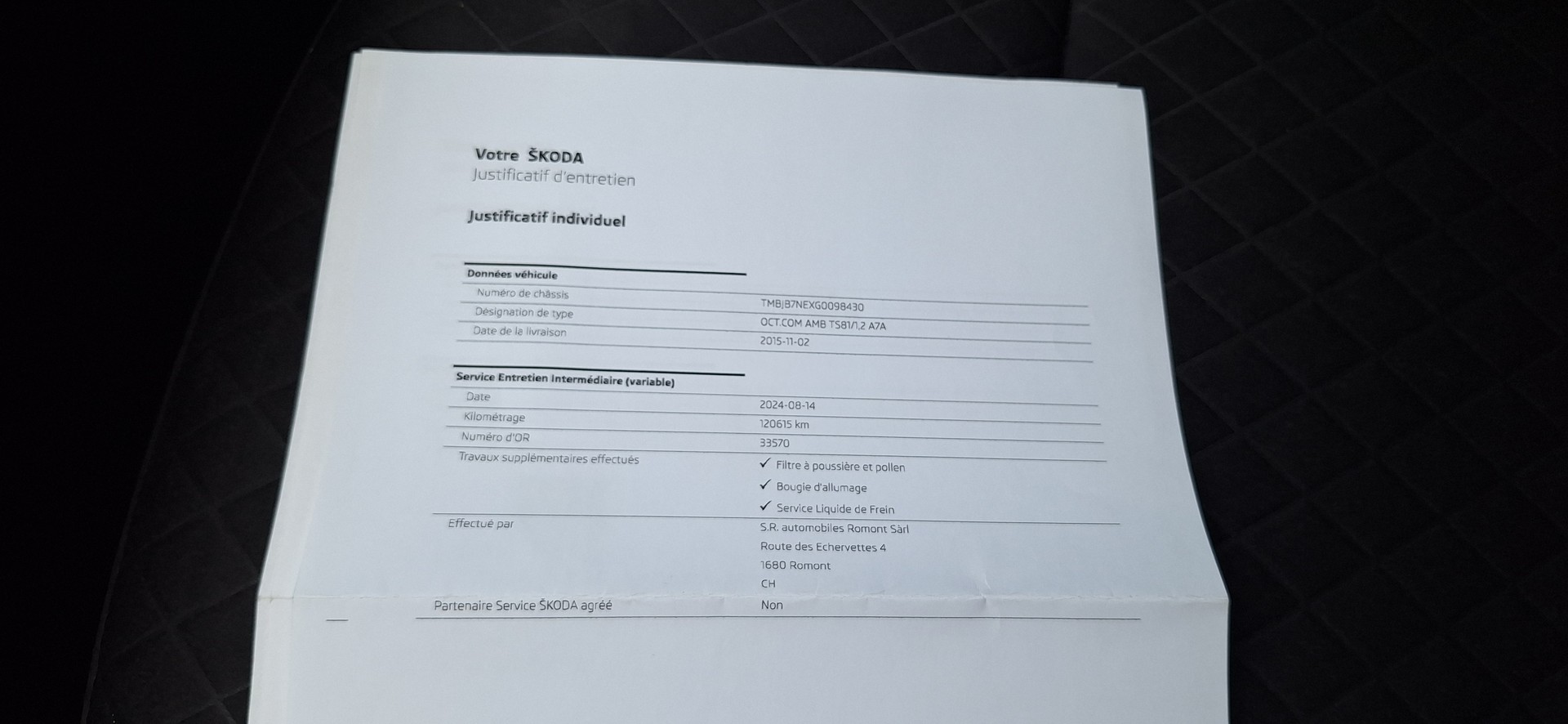 SKODA Octavia Combi 1.2 TSI Swiss Joy DSG-image-29