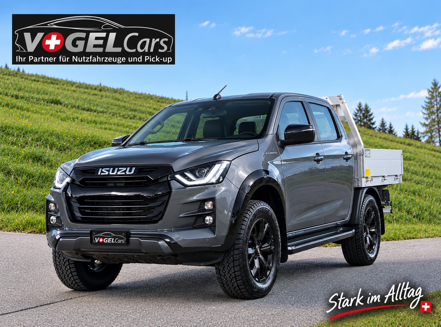 ISUZU D-MAX 1.9 CrewCab N60FF V-Cross 4x4 AT-image-1
