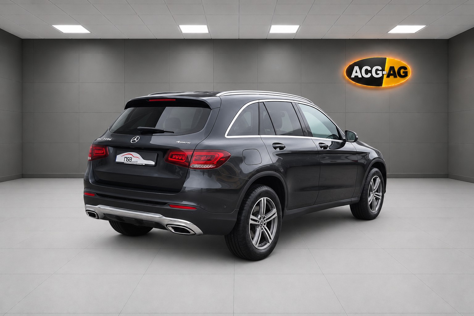 MERCEDES-BENZ GLC 220 d 4Matic 9G-Tronic ** Voll-Leder ** Gr-Navi ** RF-Kamera ** Sitzheizung ** Tempomat ** Abstandsregelsysteme ** Ab MFK-image-5
