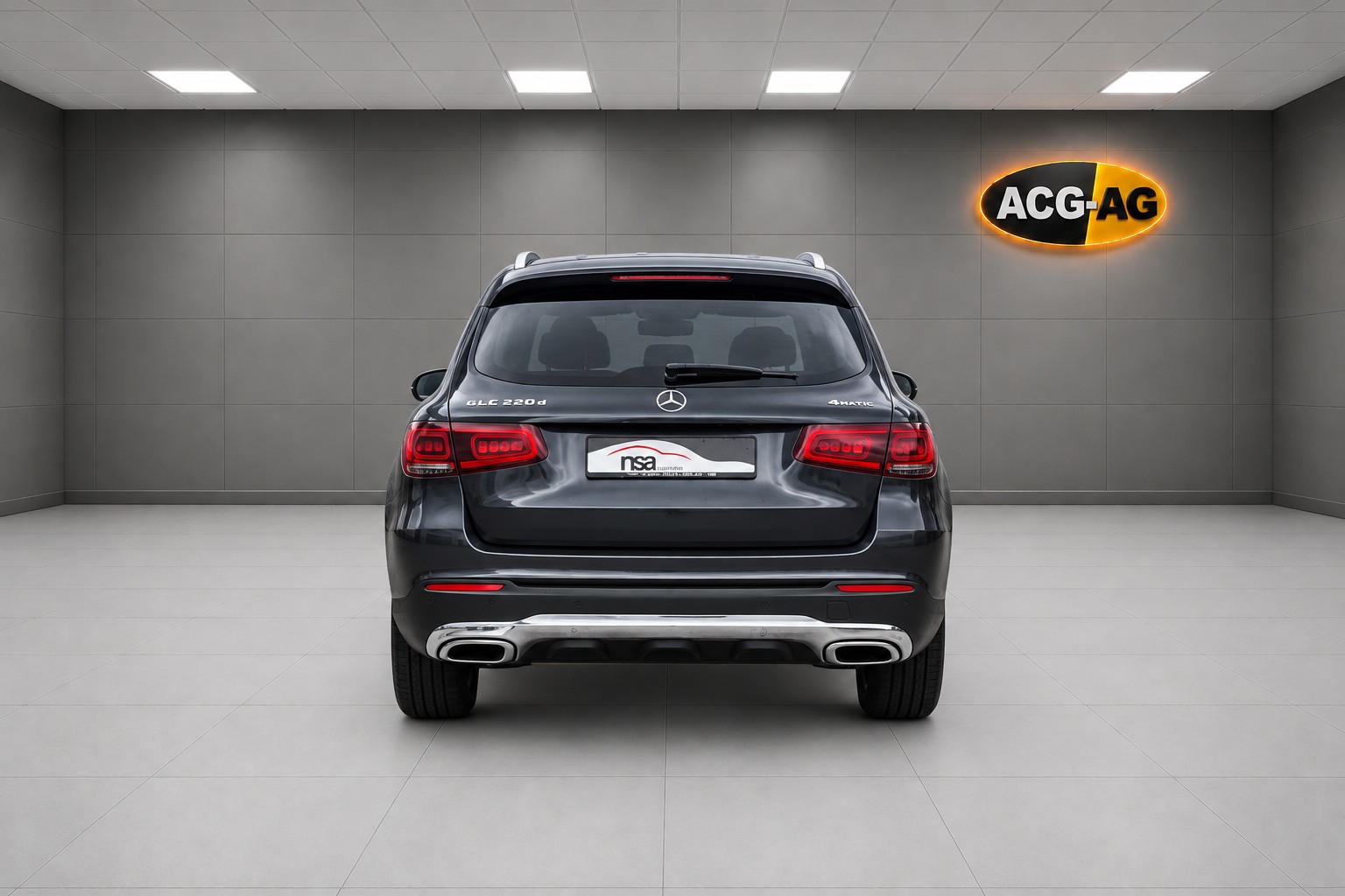 MERCEDES-BENZ GLC 220 d 4Matic 9G-Tronic ** Voll-Leder ** Gr-Navi ** RF-Kamera ** Sitzheizung ** Tempomat ** Abstandsregelsysteme ** Ab MFK-image-4