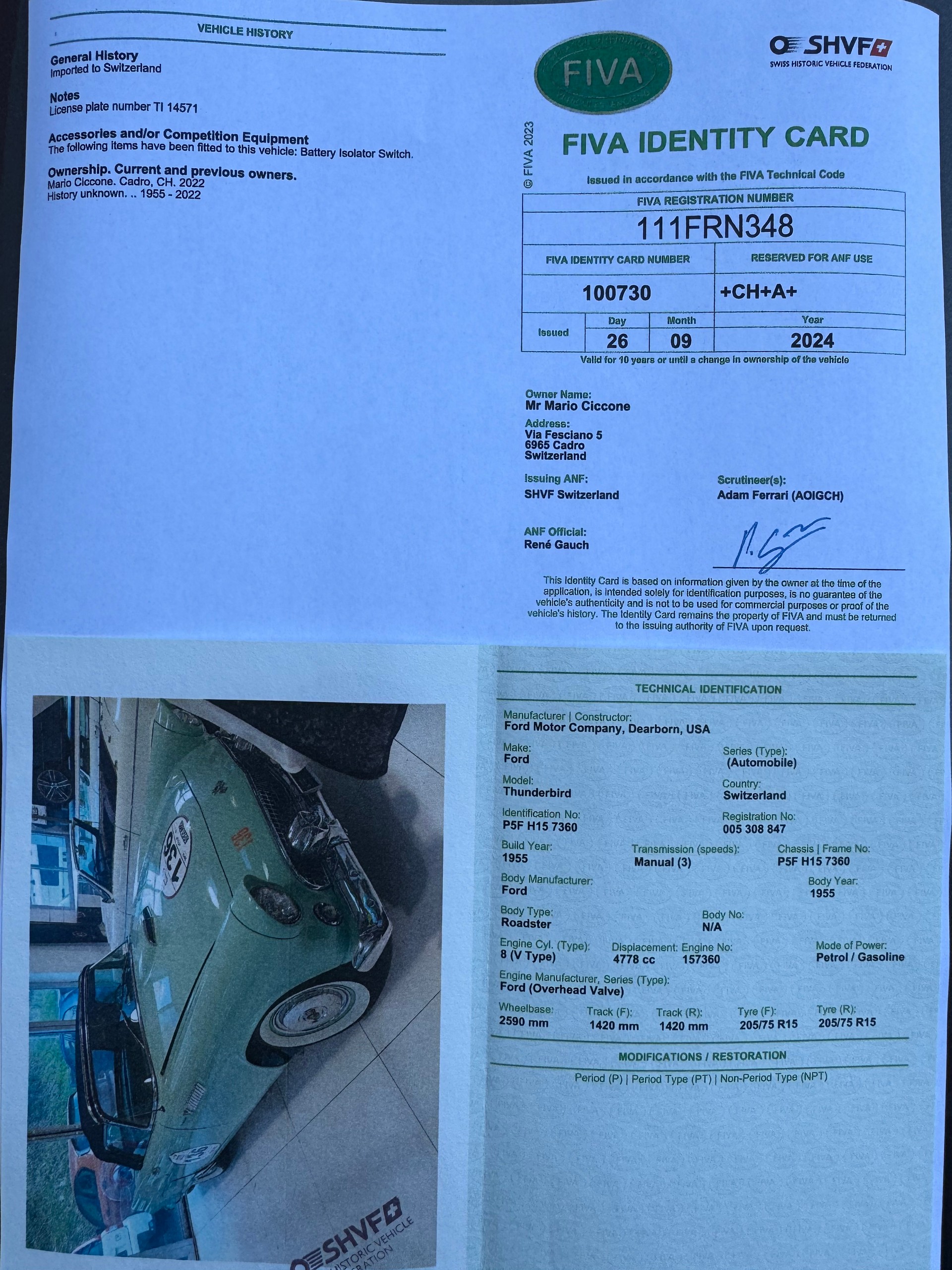 FORD Thunderbird 4.8-image-5