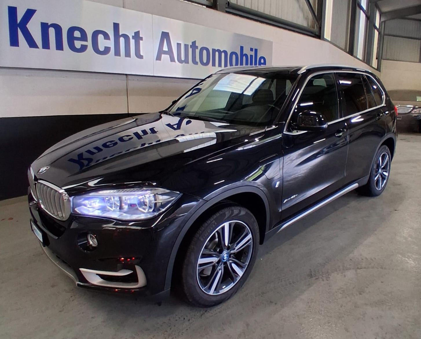 BMW X5 40e xDrive paddles