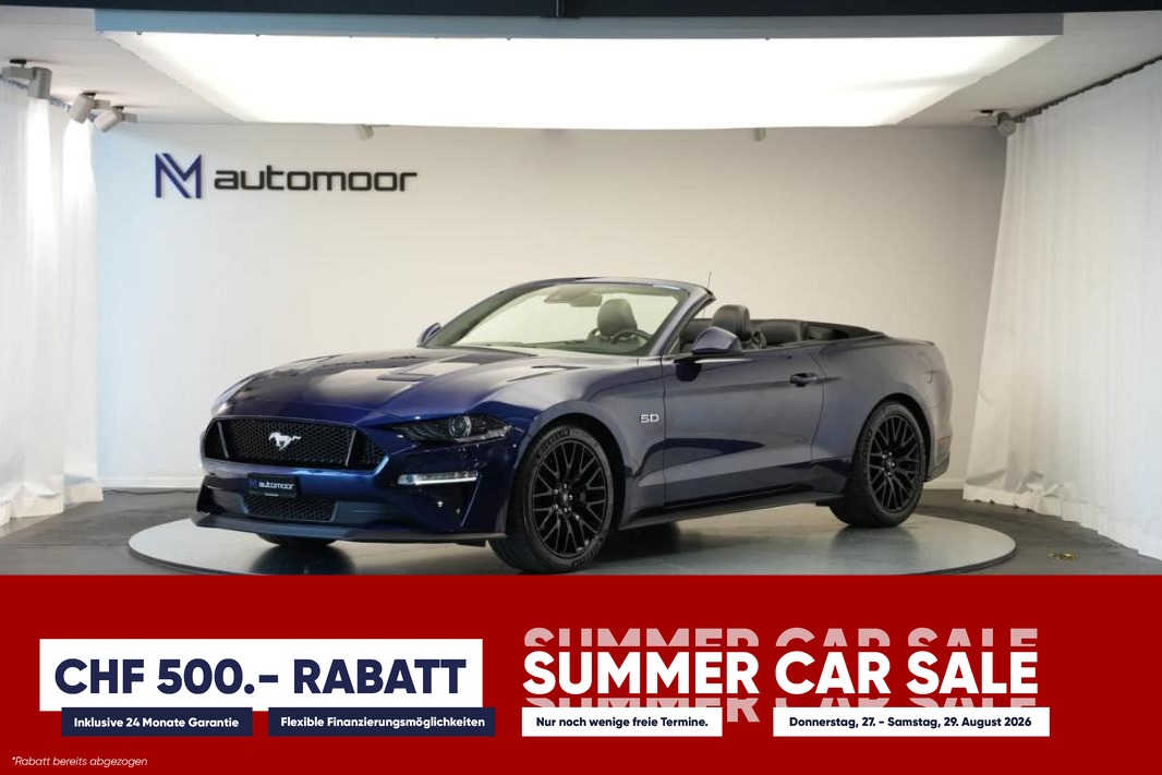FORD Mustang Convertible 5.0 V8 GT Automat