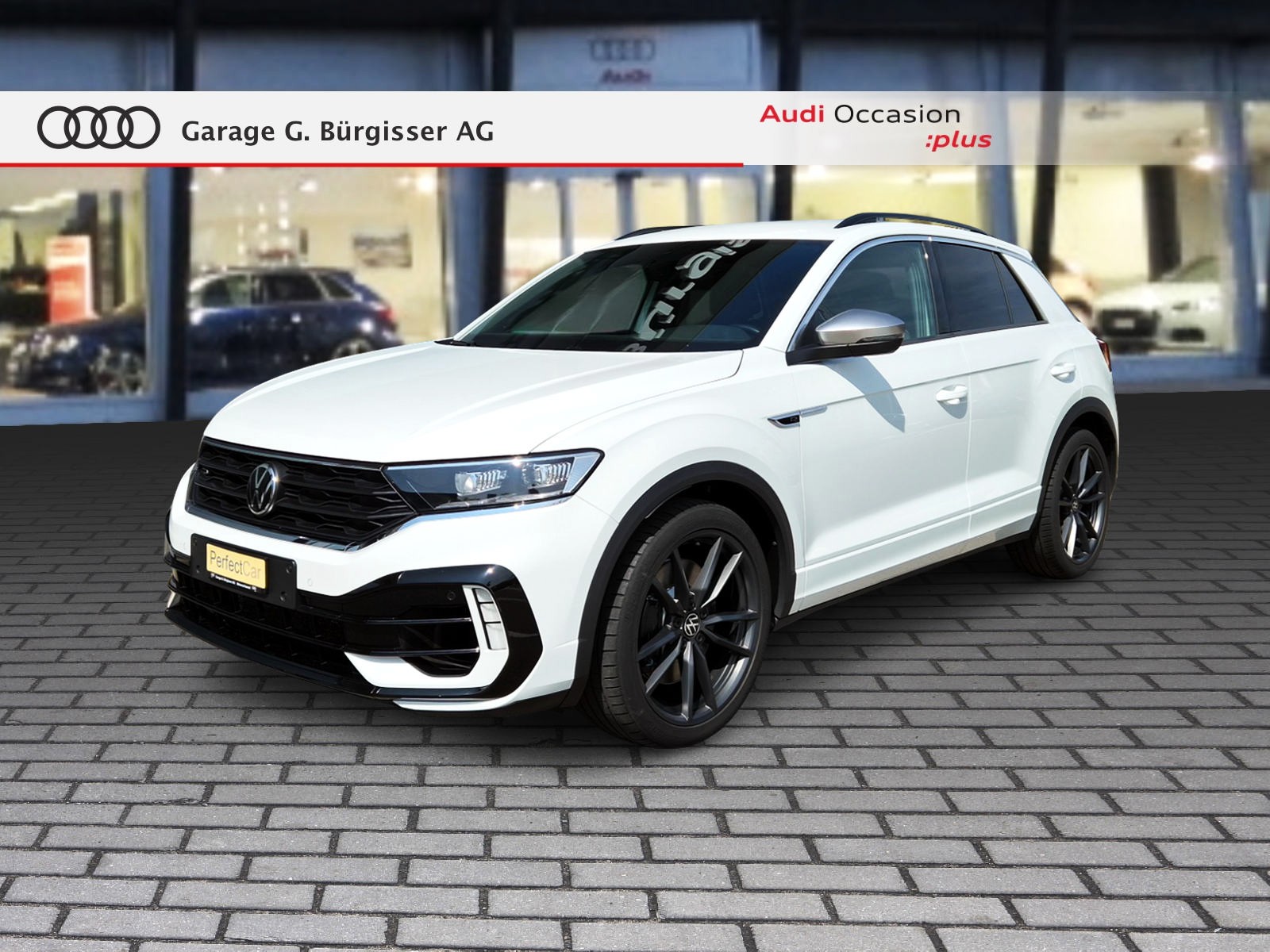 VW T-Roc 2.0 TSI R DSG 4Motion Pure Wihte uni-image-0